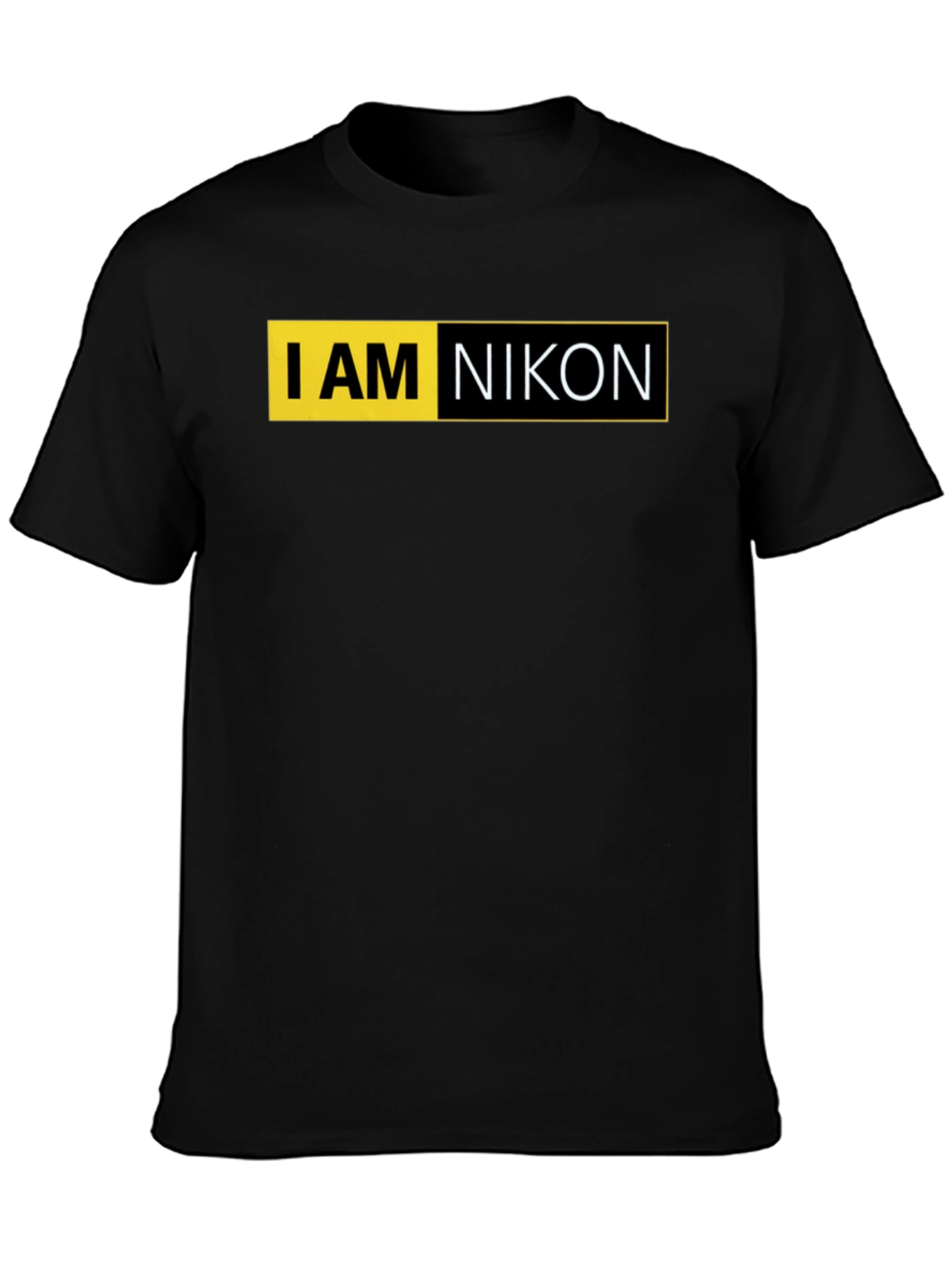 I AM NIKON Graphic Tee - Modern Photographer T-Shirt