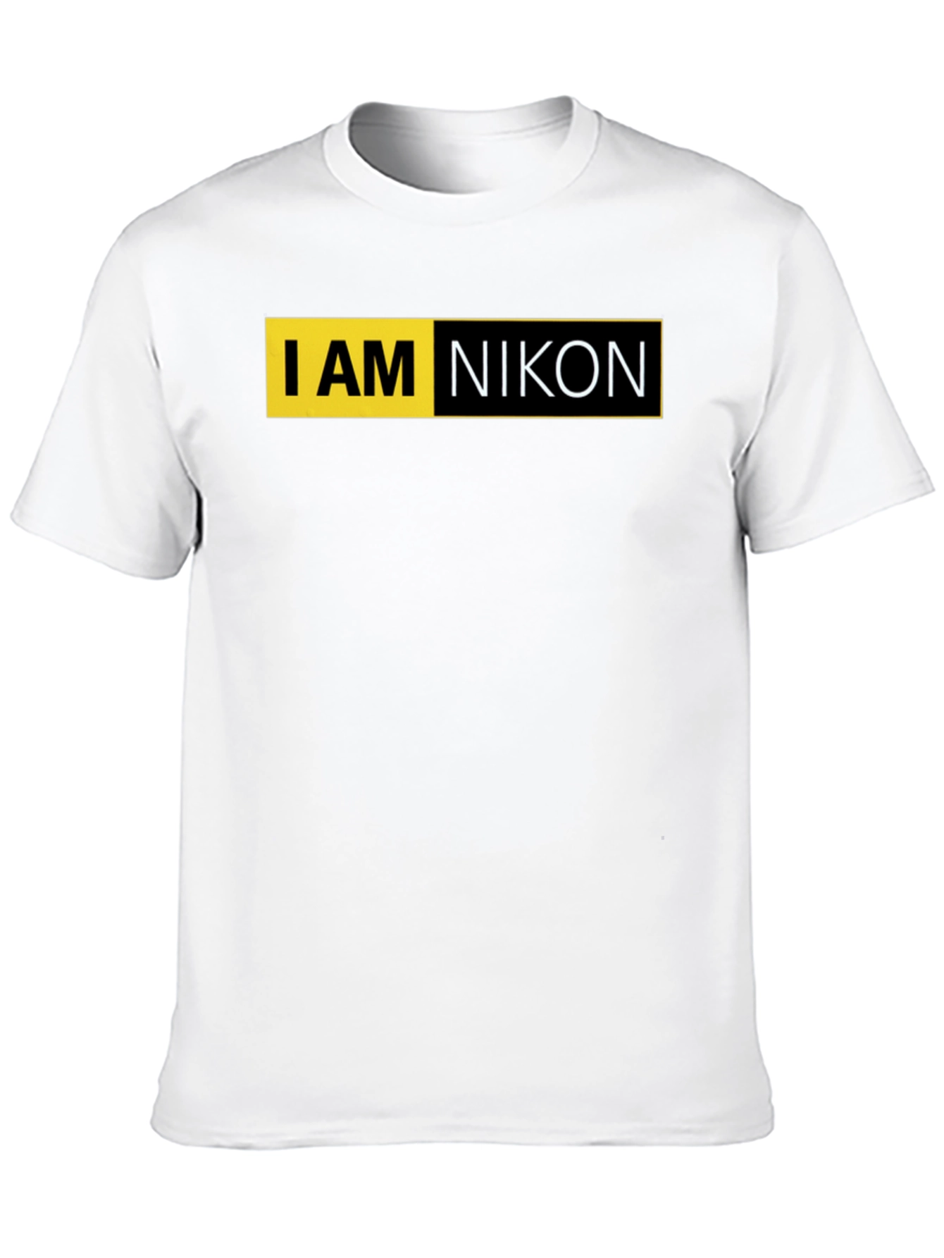 I AM NIKON Graphic Tee - Modern Photographer T-Shirt