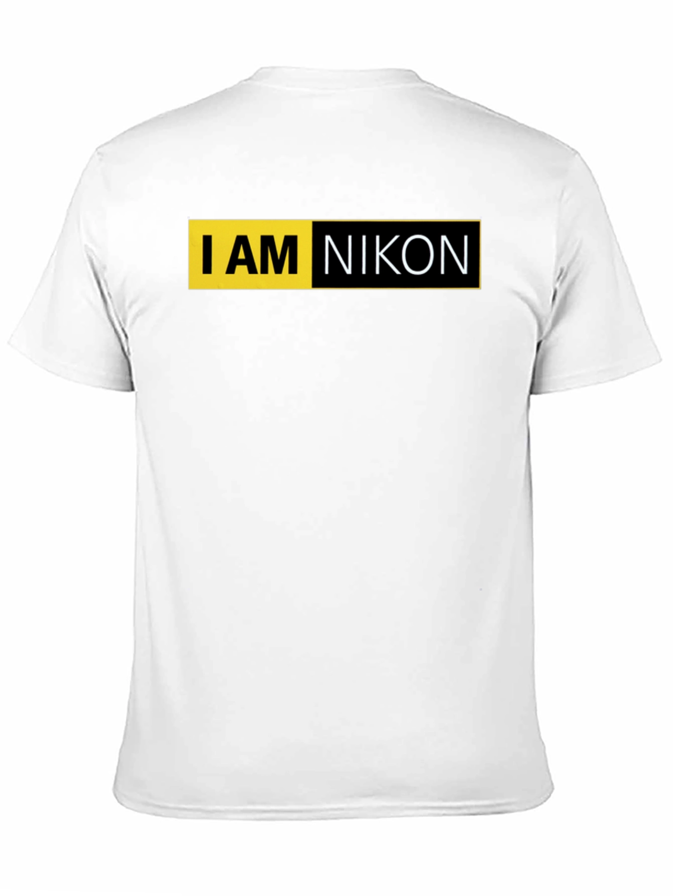 I AM NIKON Graphic Tee - Modern Photographer T-Shirt