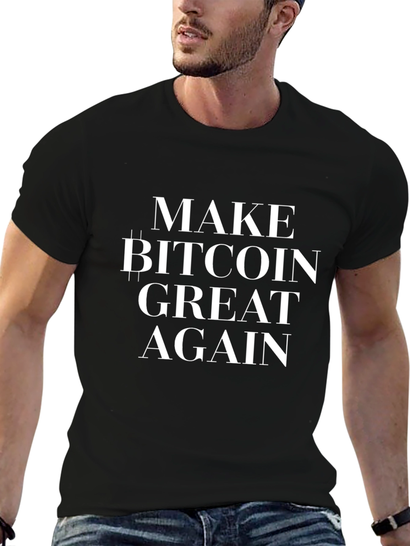 Bitcoin Great Again Graphic Tee