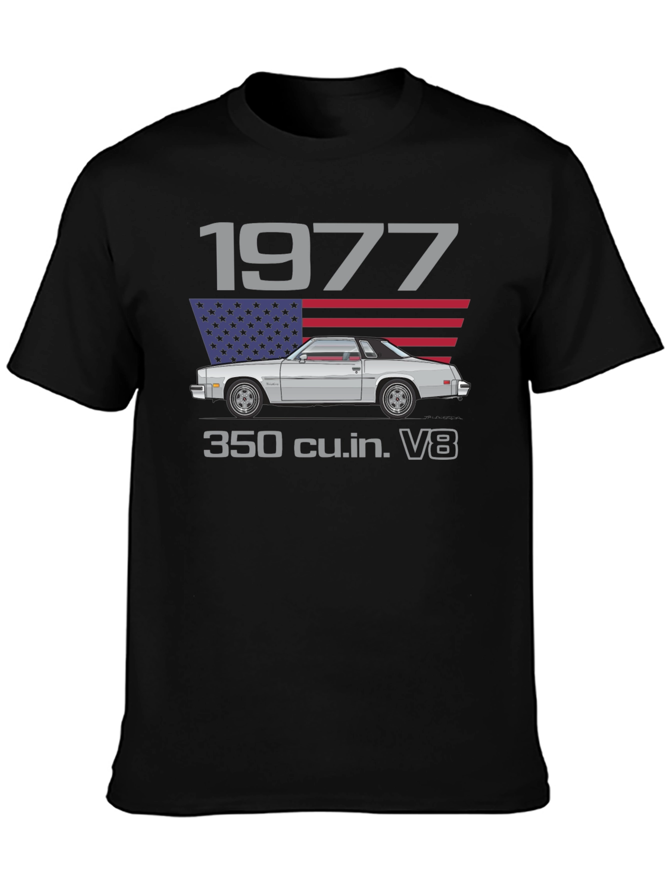 1977 Classic Car T-Shirt - American Made