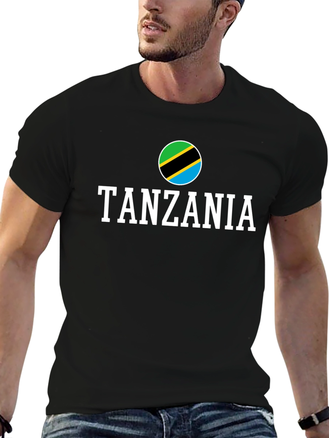 Tanzania Flag Graphic T-Shirt