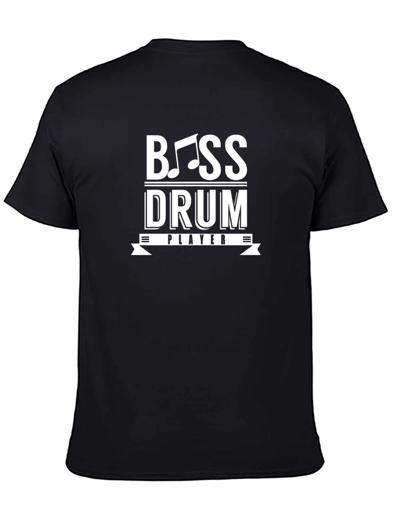 Bass Drum Player Graphic T-Shirt - Music Lover Tee