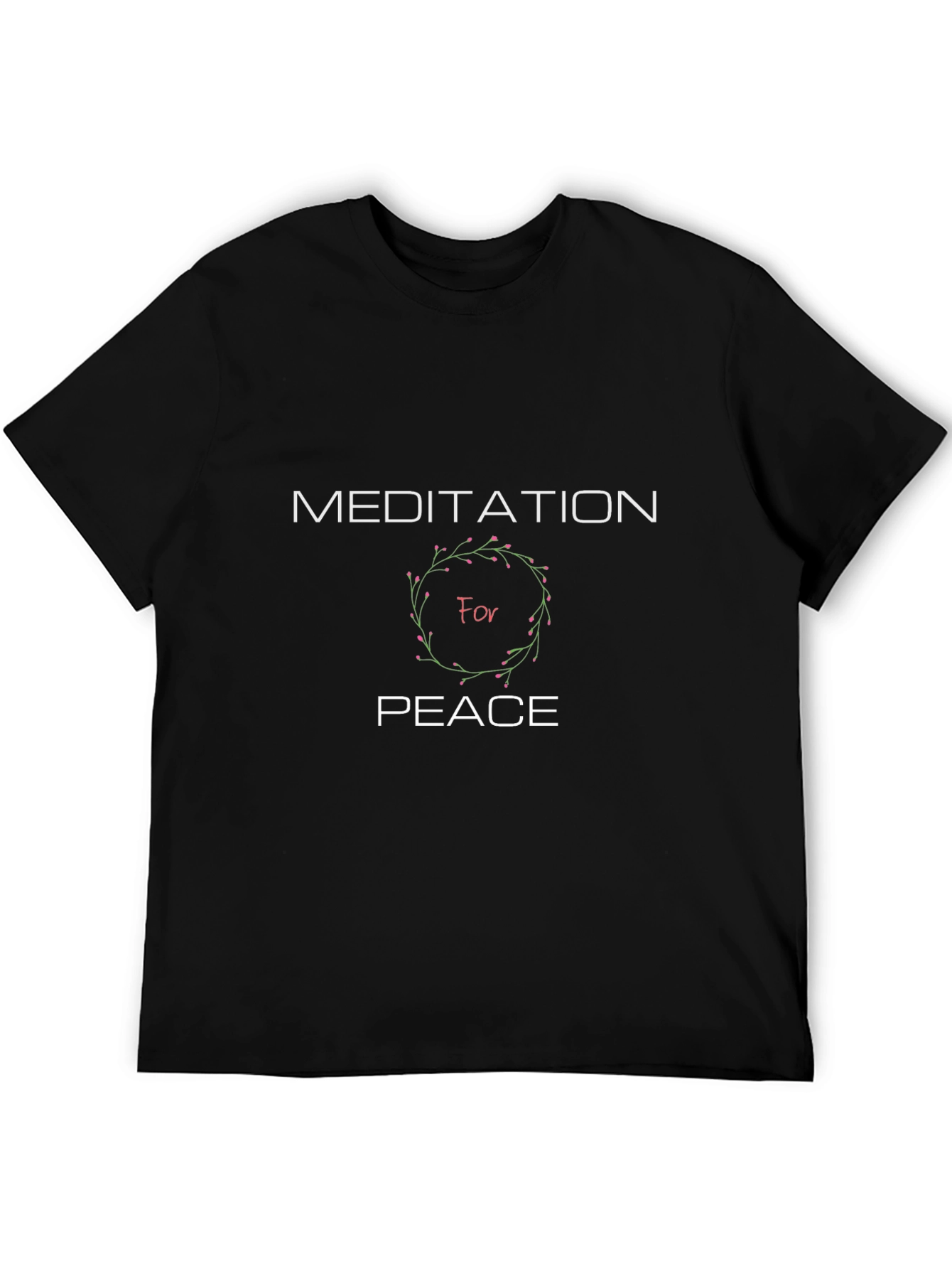 Meditation for Peace Graphic T-Shirt