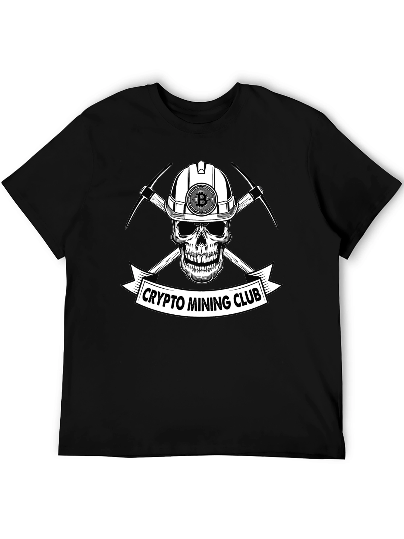 Crypto Mining Club T-Shirt - Bitcoin Miner