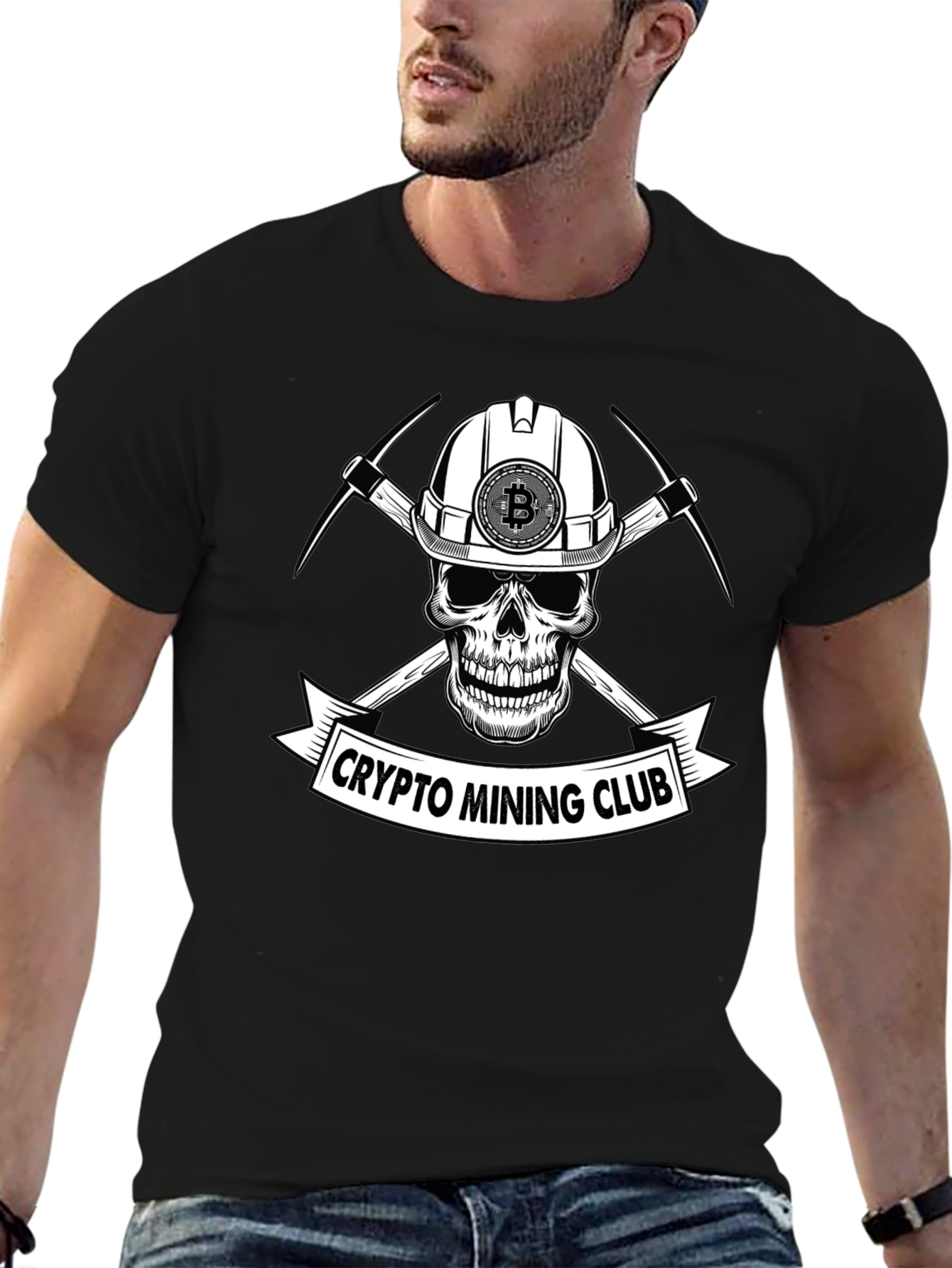 Crypto Mining Club T-Shirt - Bitcoin Miner