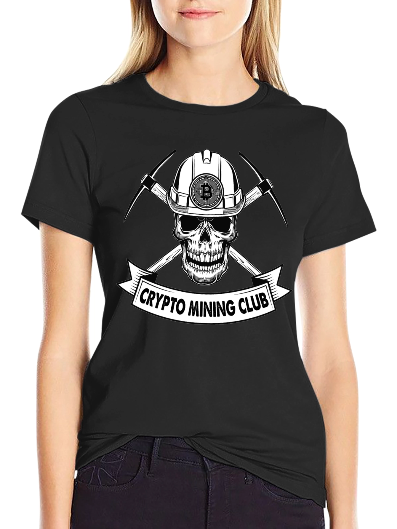 Crypto Mining Club T-Shirt - Bitcoin Miner