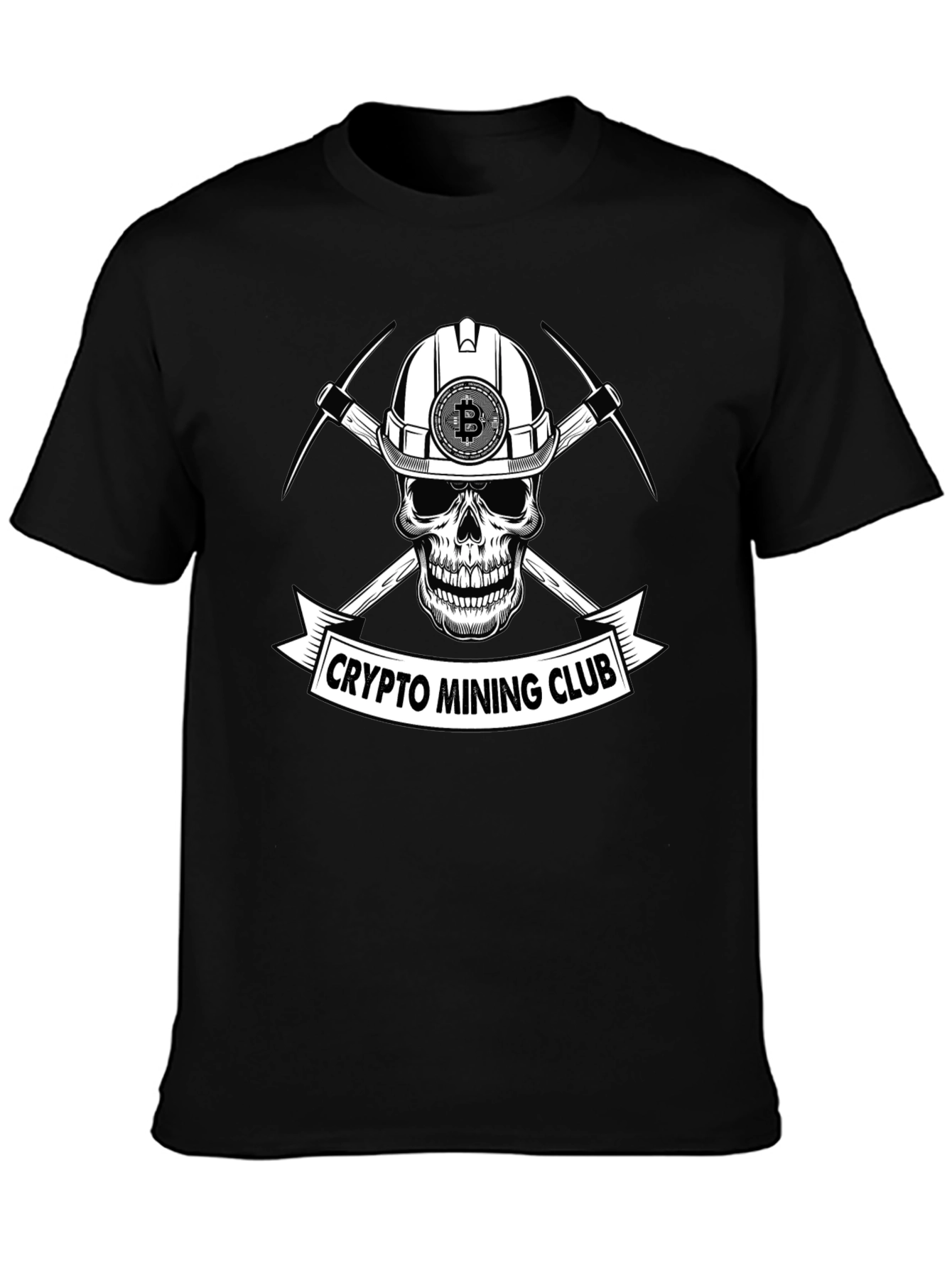 Crypto Mining Club T-Shirt - Bitcoin Miner