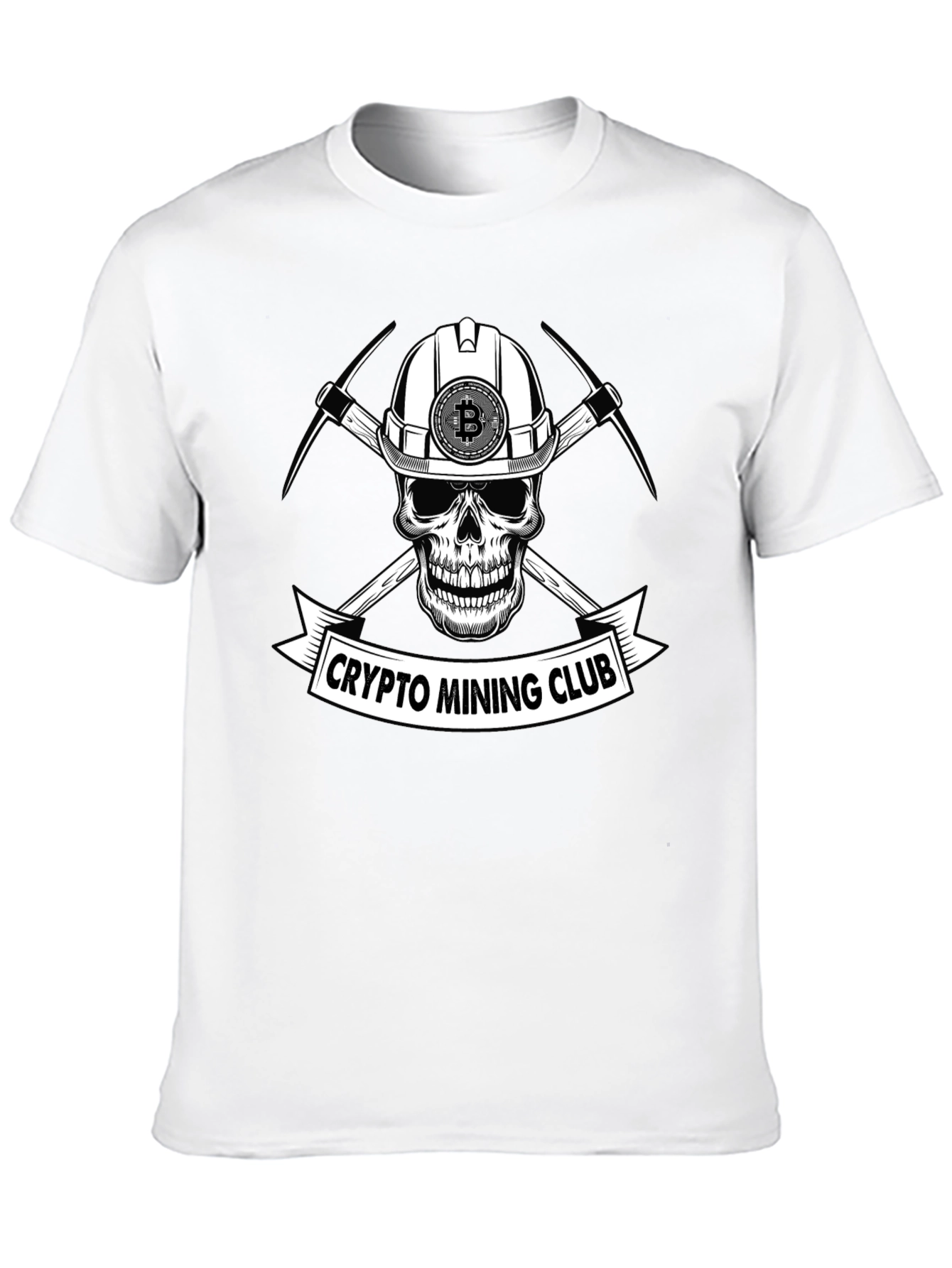 Crypto Mining Club T-Shirt - Bitcoin Miner