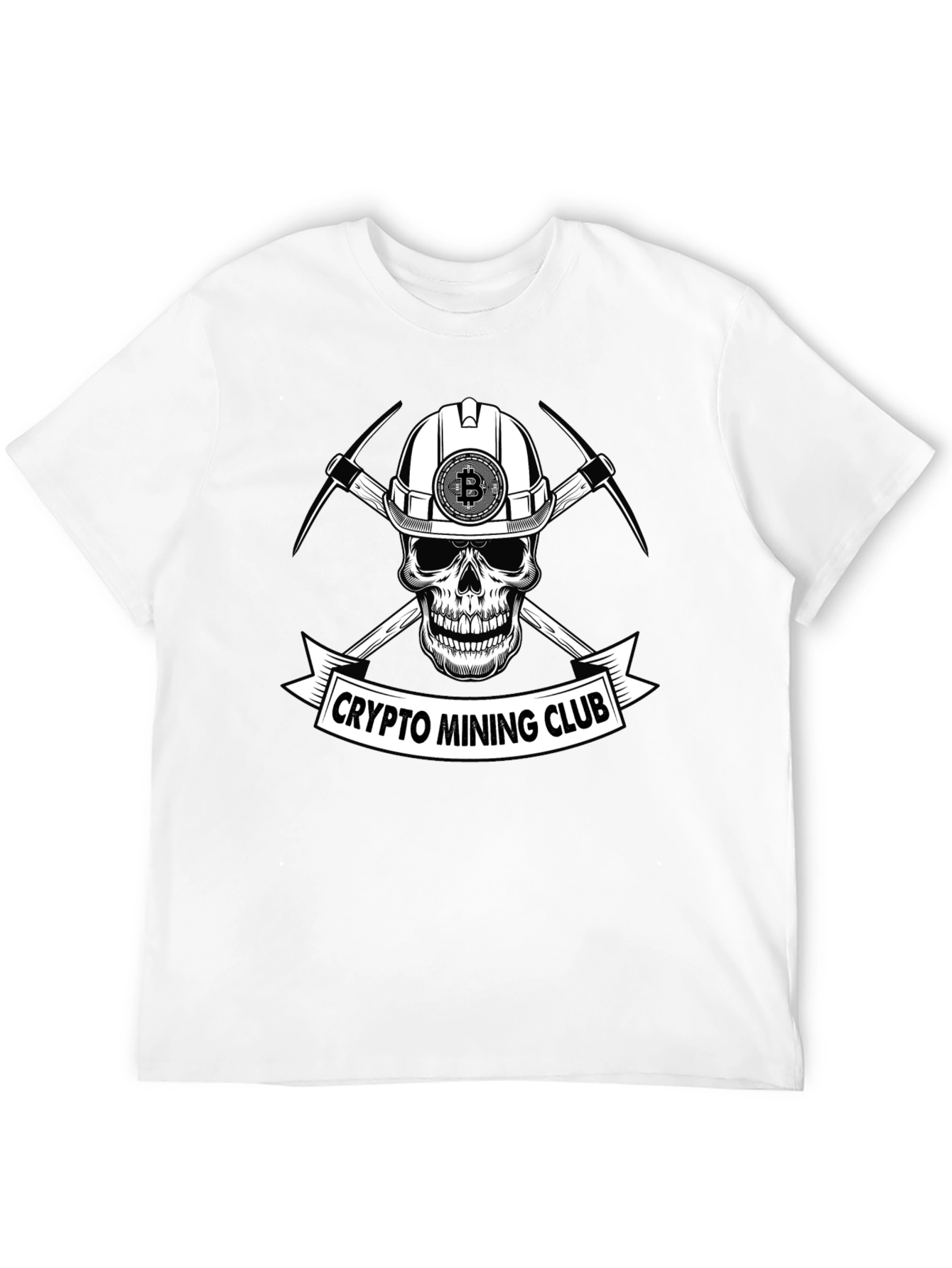 Crypto Mining Club T-Shirt - Bitcoin Miner