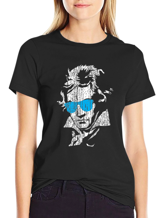 Cool Beethoven Graphic T-Shirt
