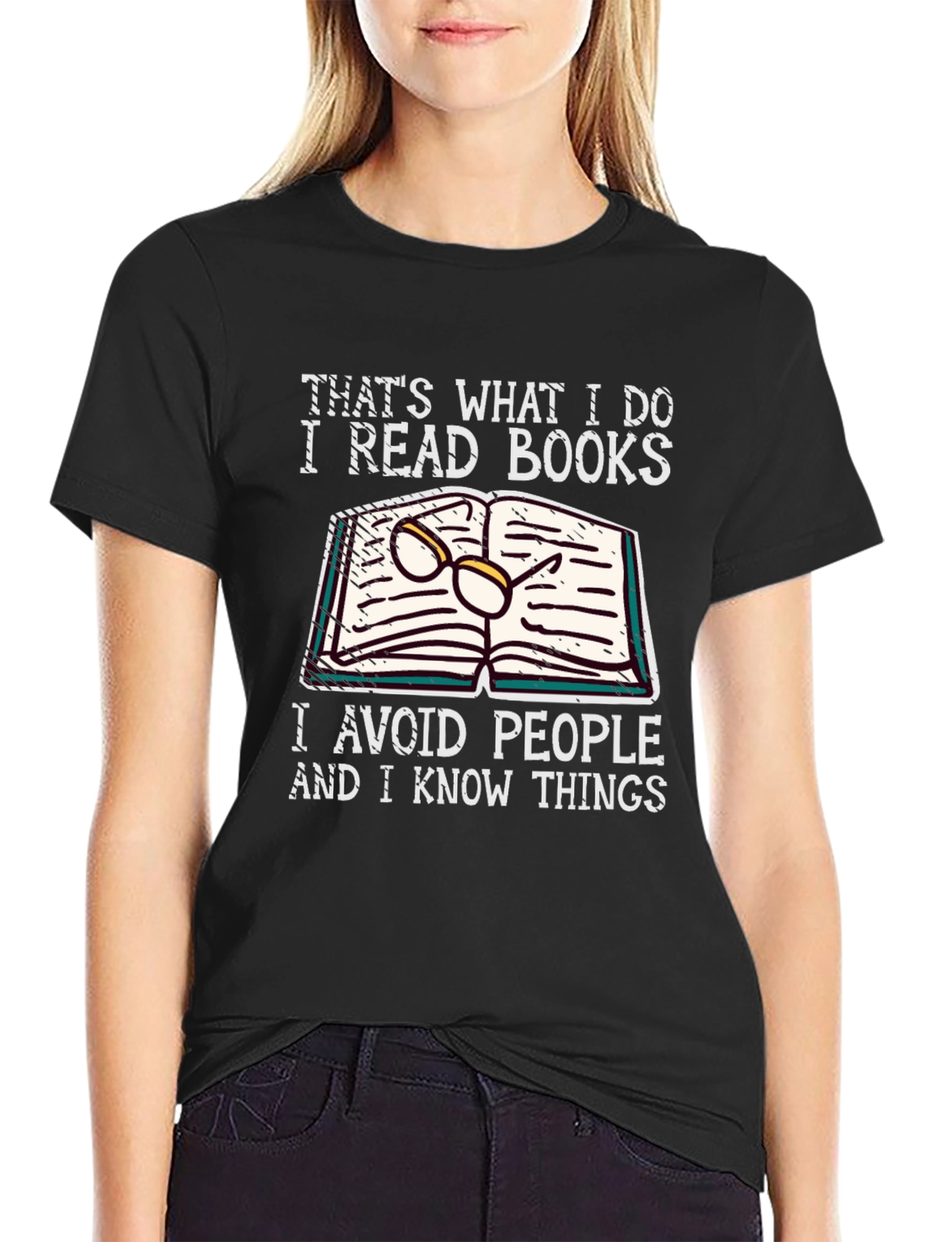I Read Books T-Shirt