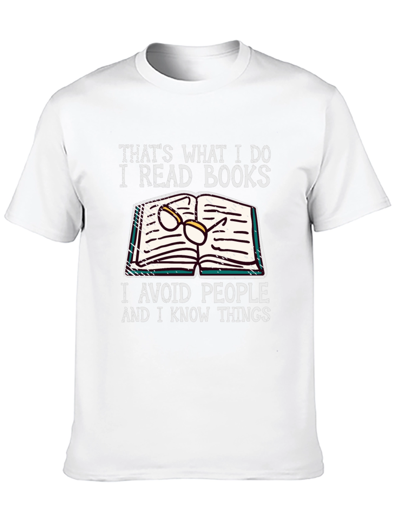I Read Books T-Shirt