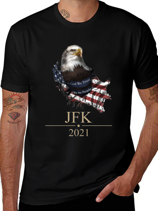 JFK 2021 Patriotic Eagle T-Shirt