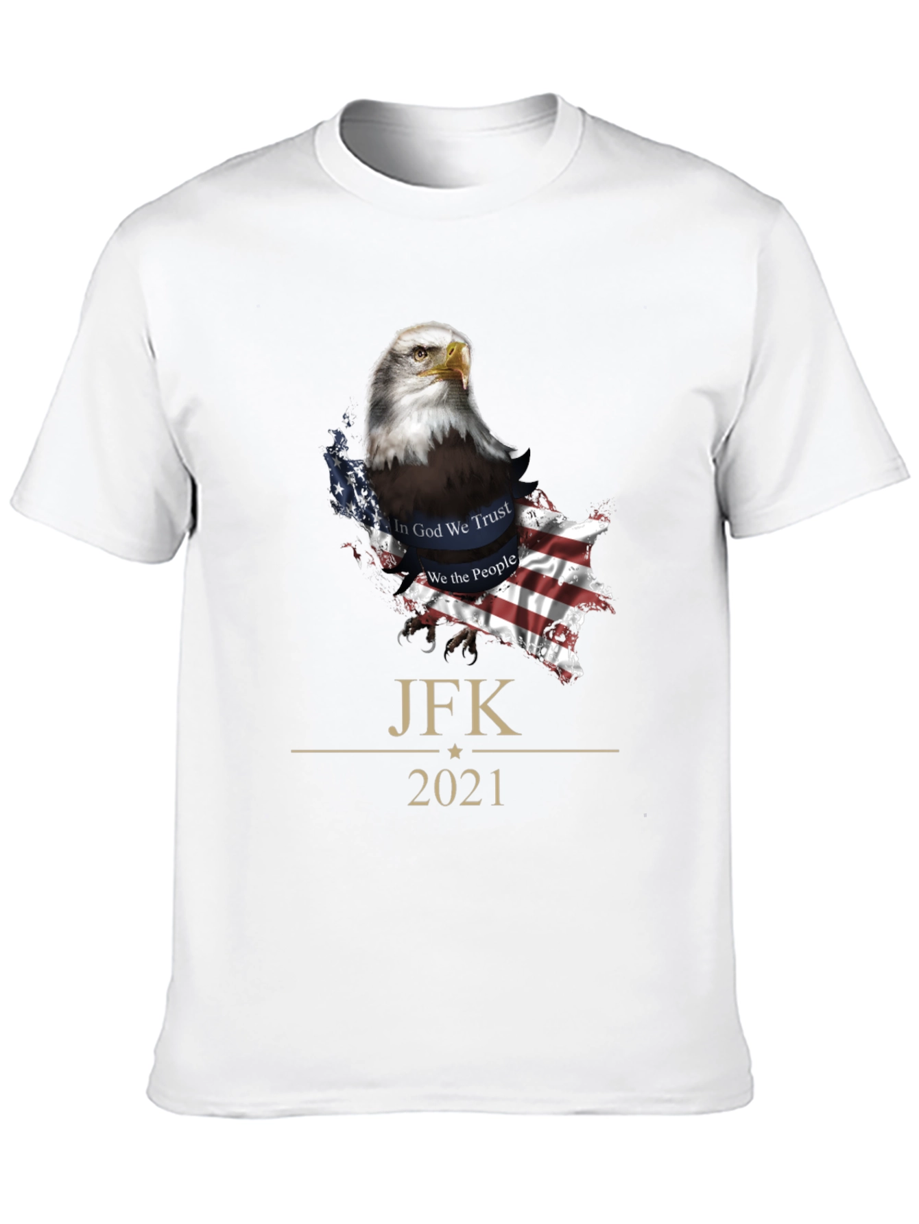 JFK 2021 Patriotic Eagle T-Shirt