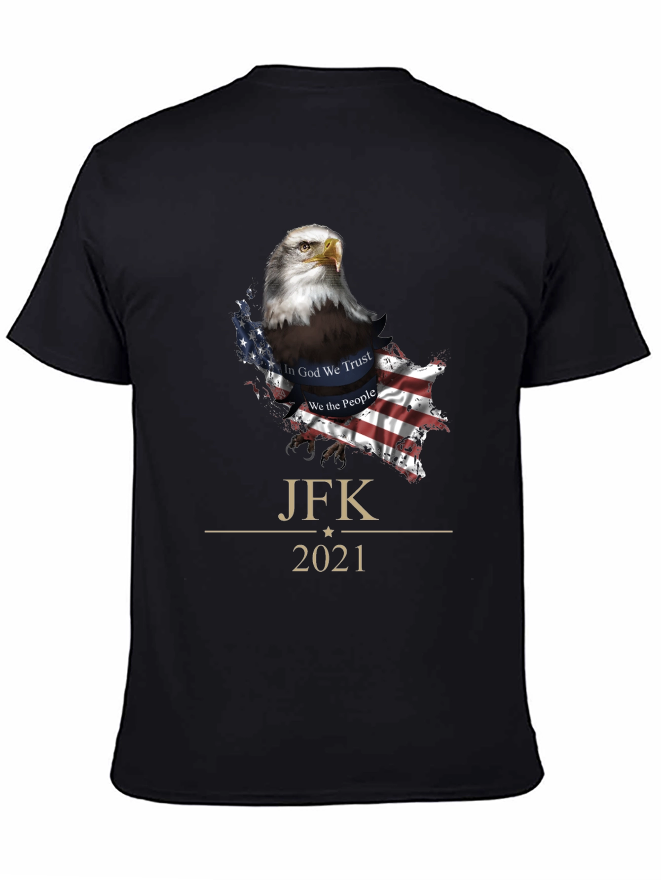 JFK 2021 Patriotic Eagle T-Shirt