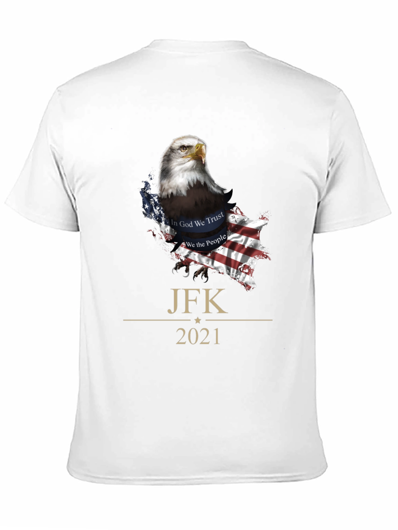 JFK 2021 Patriotic Eagle T-Shirt