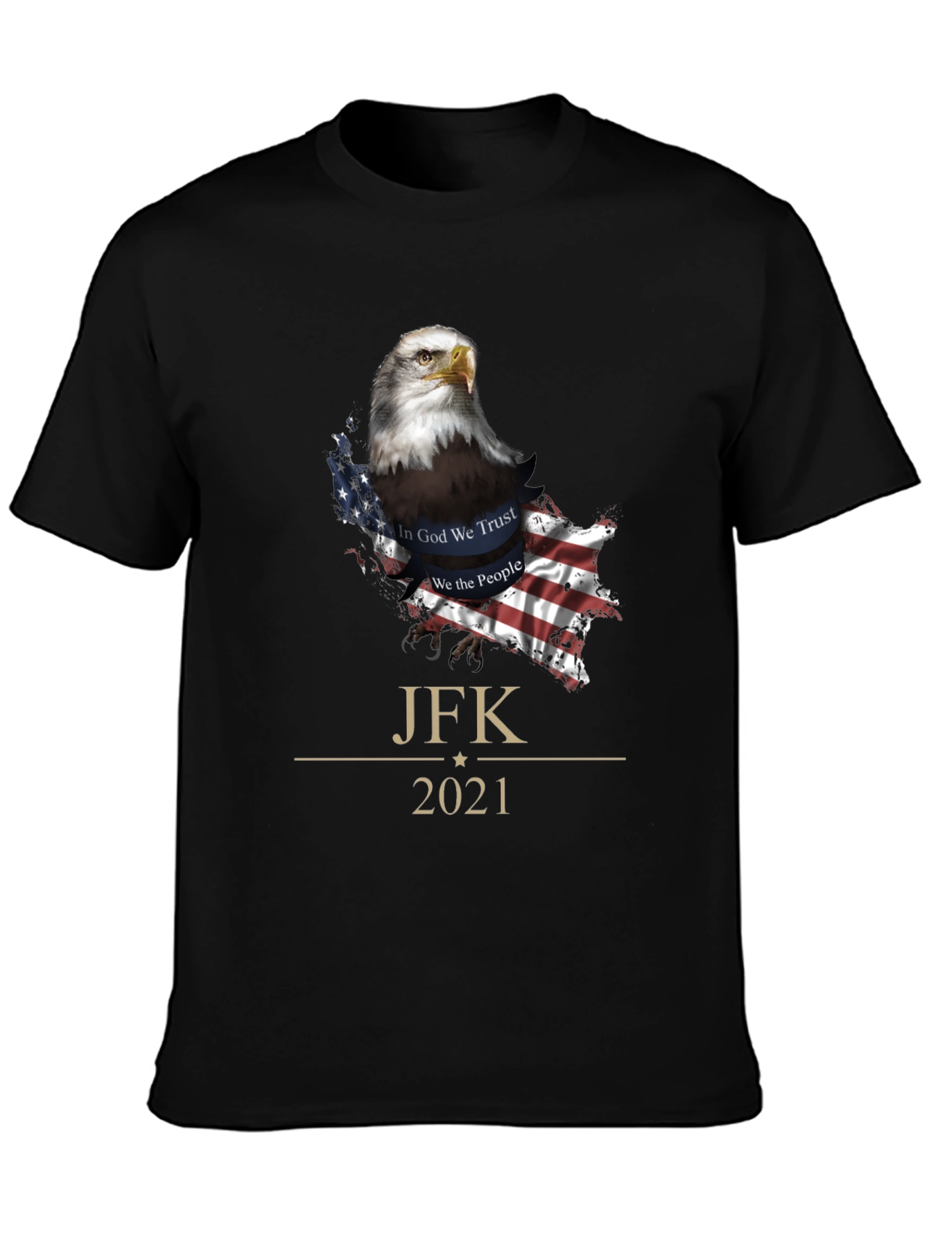JFK 2021 Patriotic Eagle T-Shirt