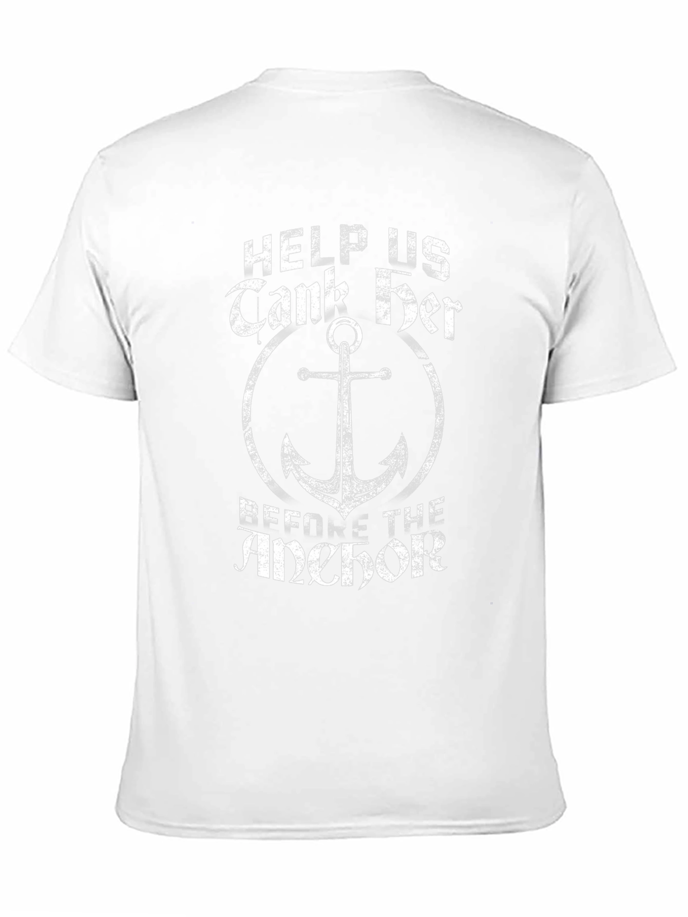 Tank Her Before The Anchor Black T-Shirt