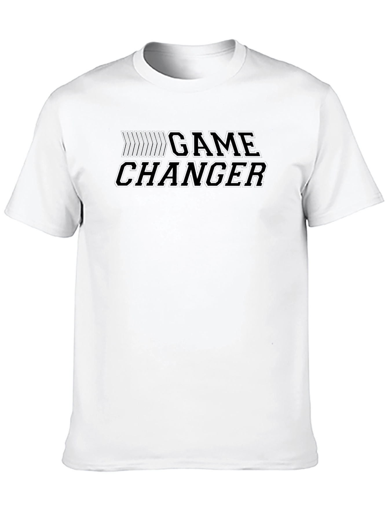 Game Changer Black Graphic Tee
