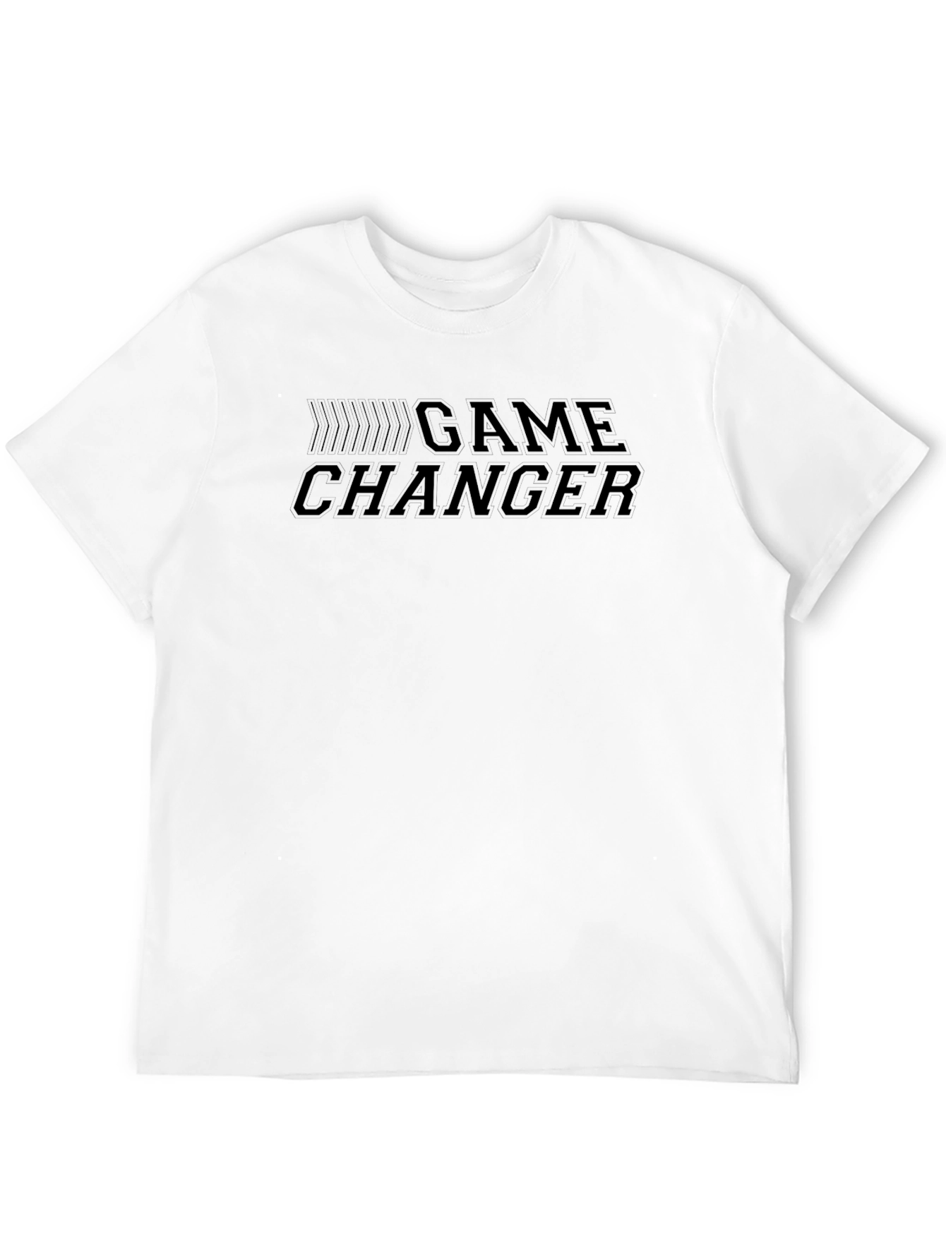 Game Changer Black Graphic Tee