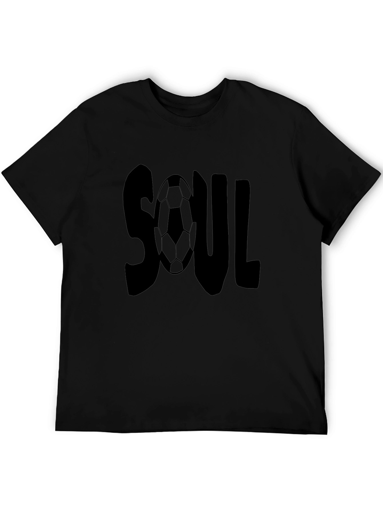 Soccer Soul Black T-Shirt