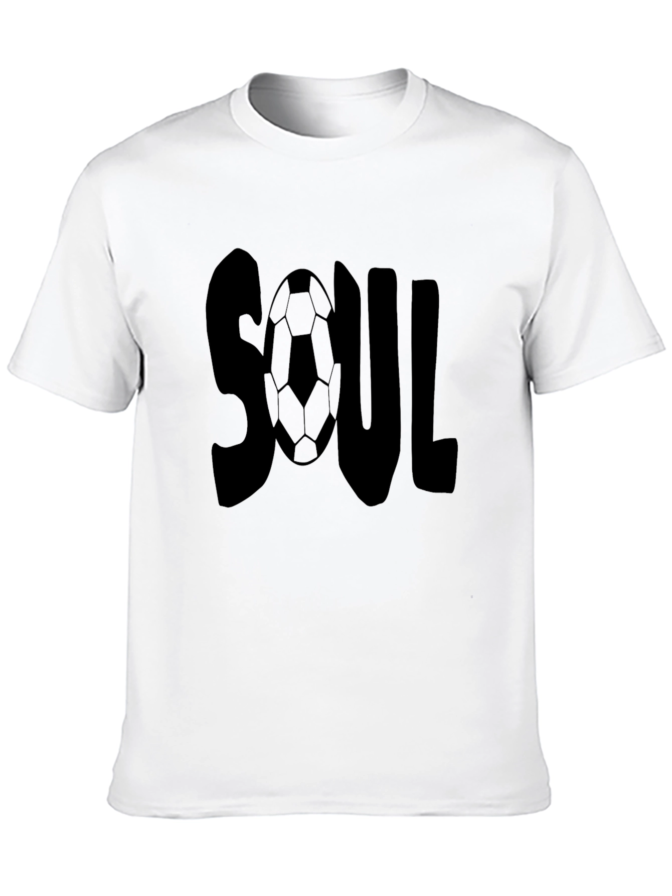 Soccer Soul Black T-Shirt