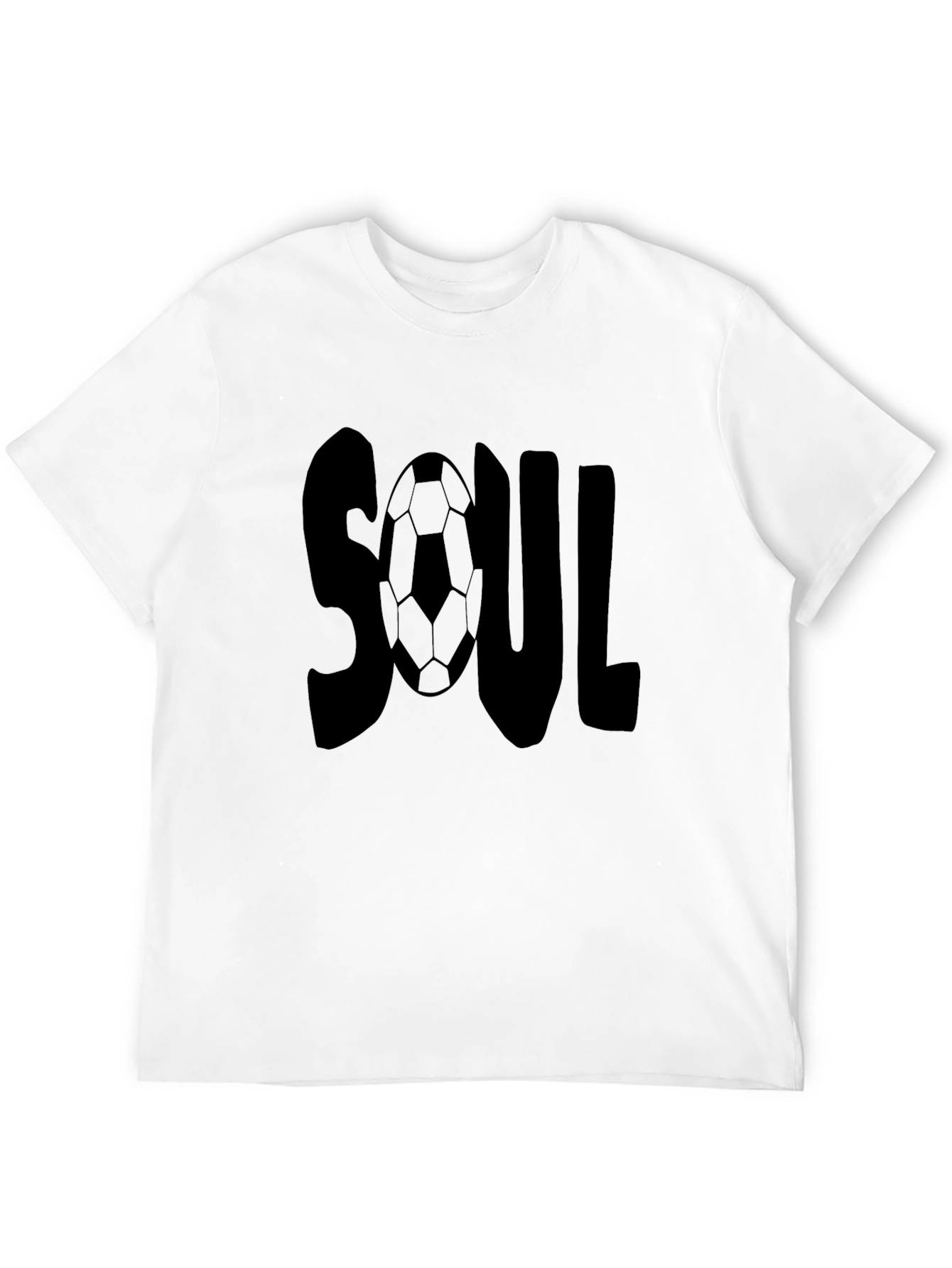 Soccer Soul Black T-Shirt