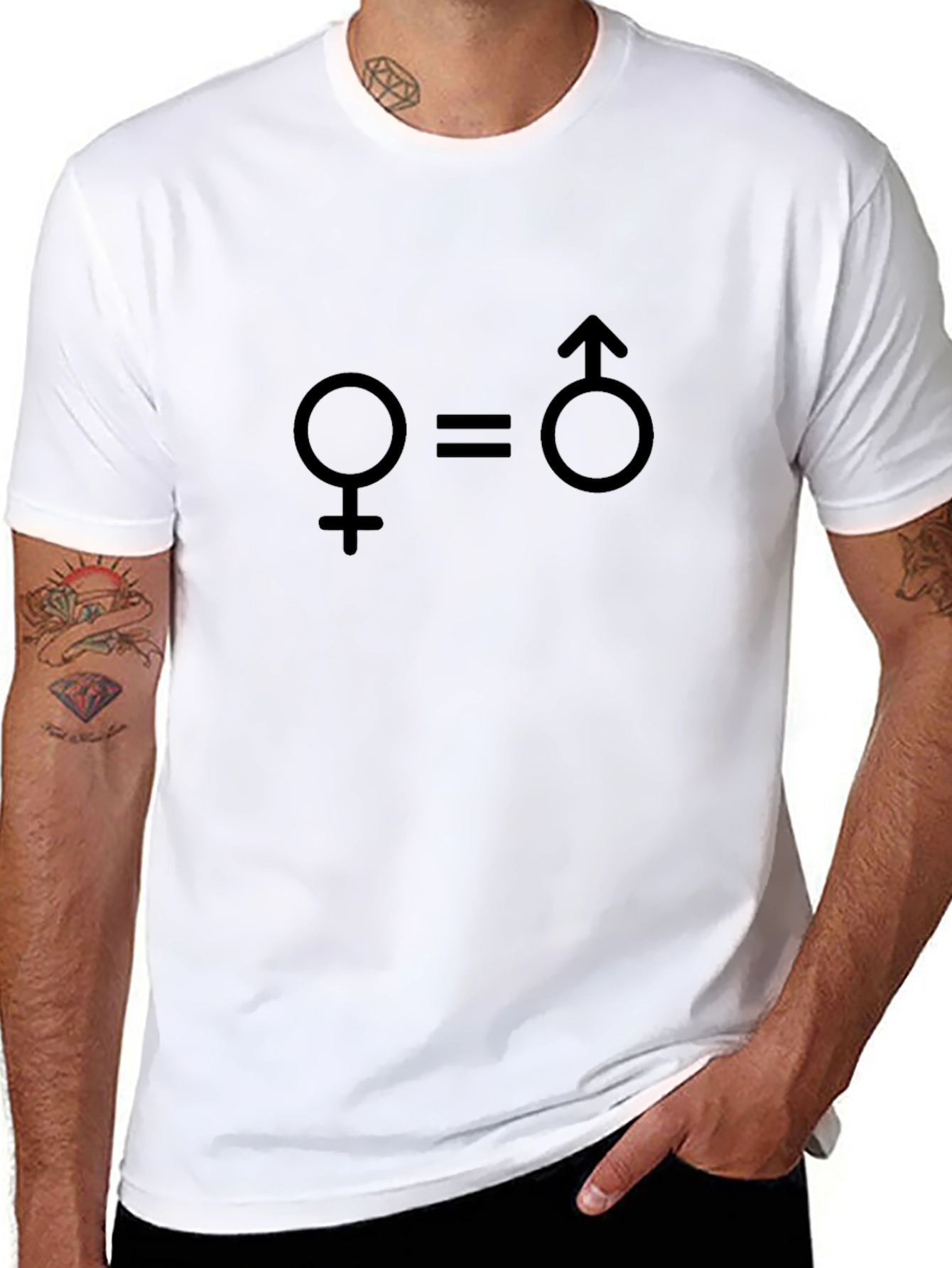 Equality Symbol T-Shirt - Mens