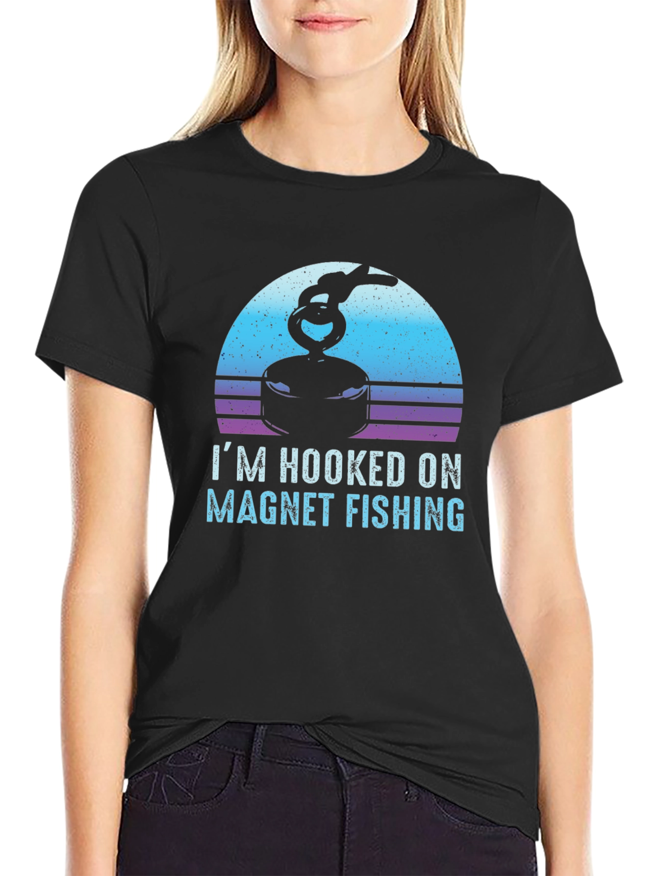 Im Hooked On Magnet Fishing T-Shirt