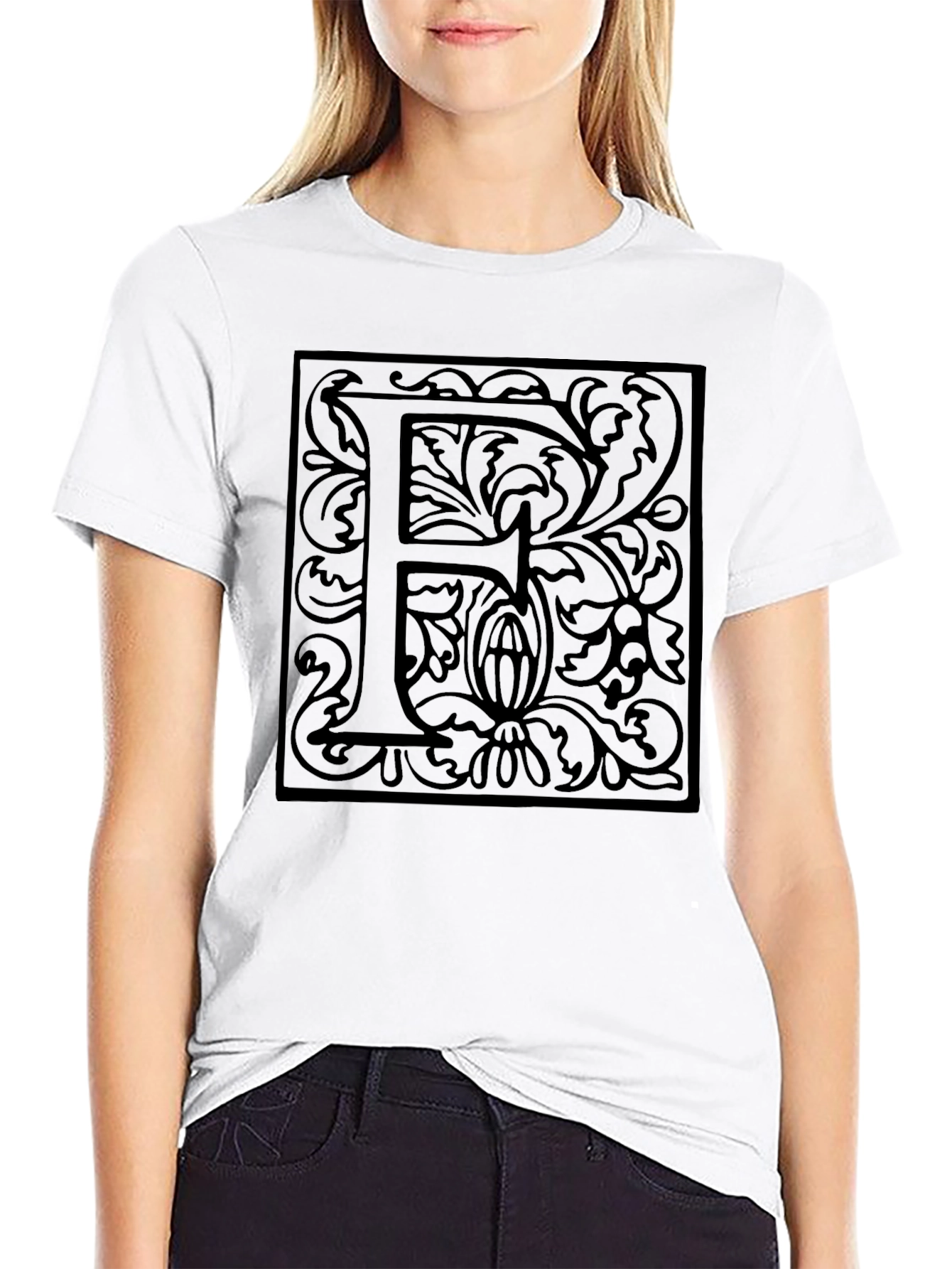Monogram F Graphic Tee