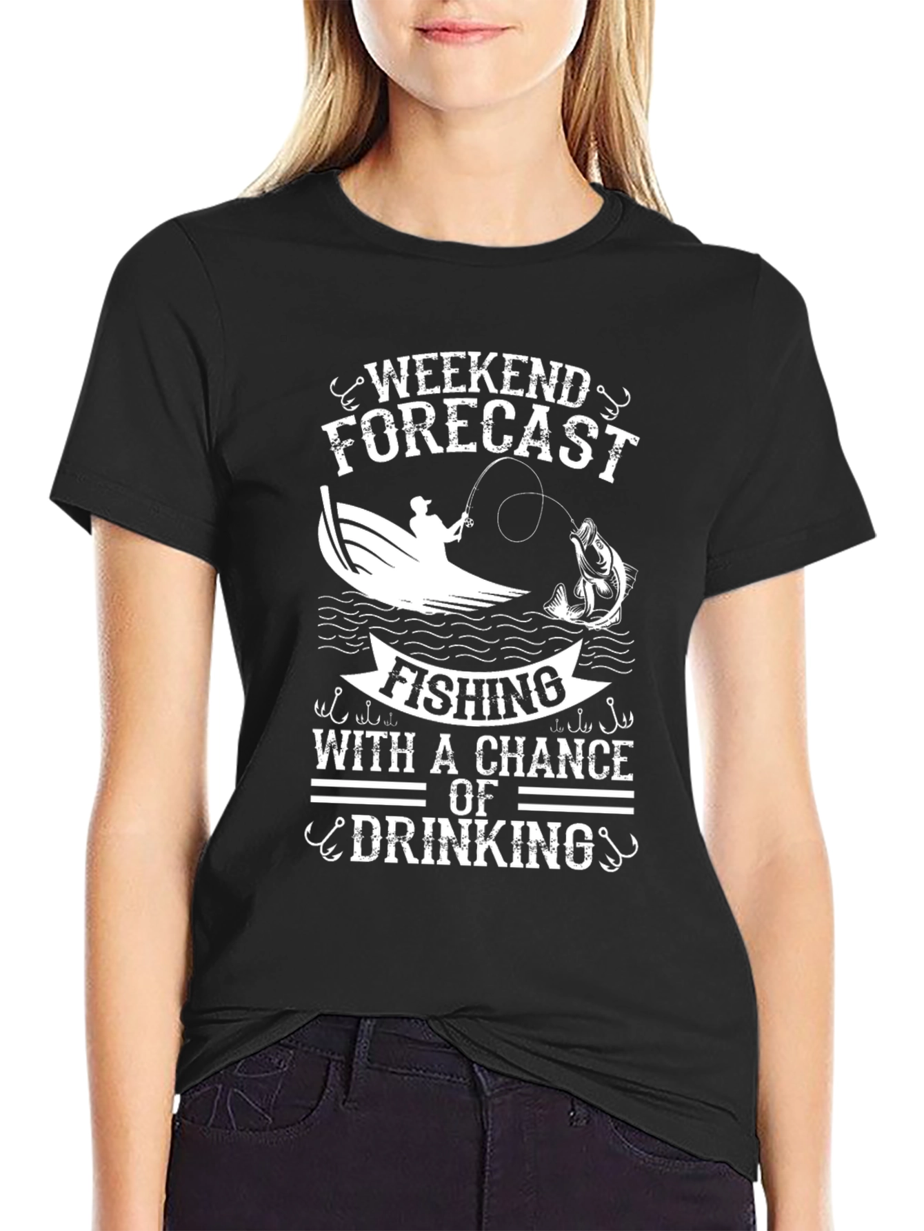 Fishing & Drinking Weekend T-Shirt