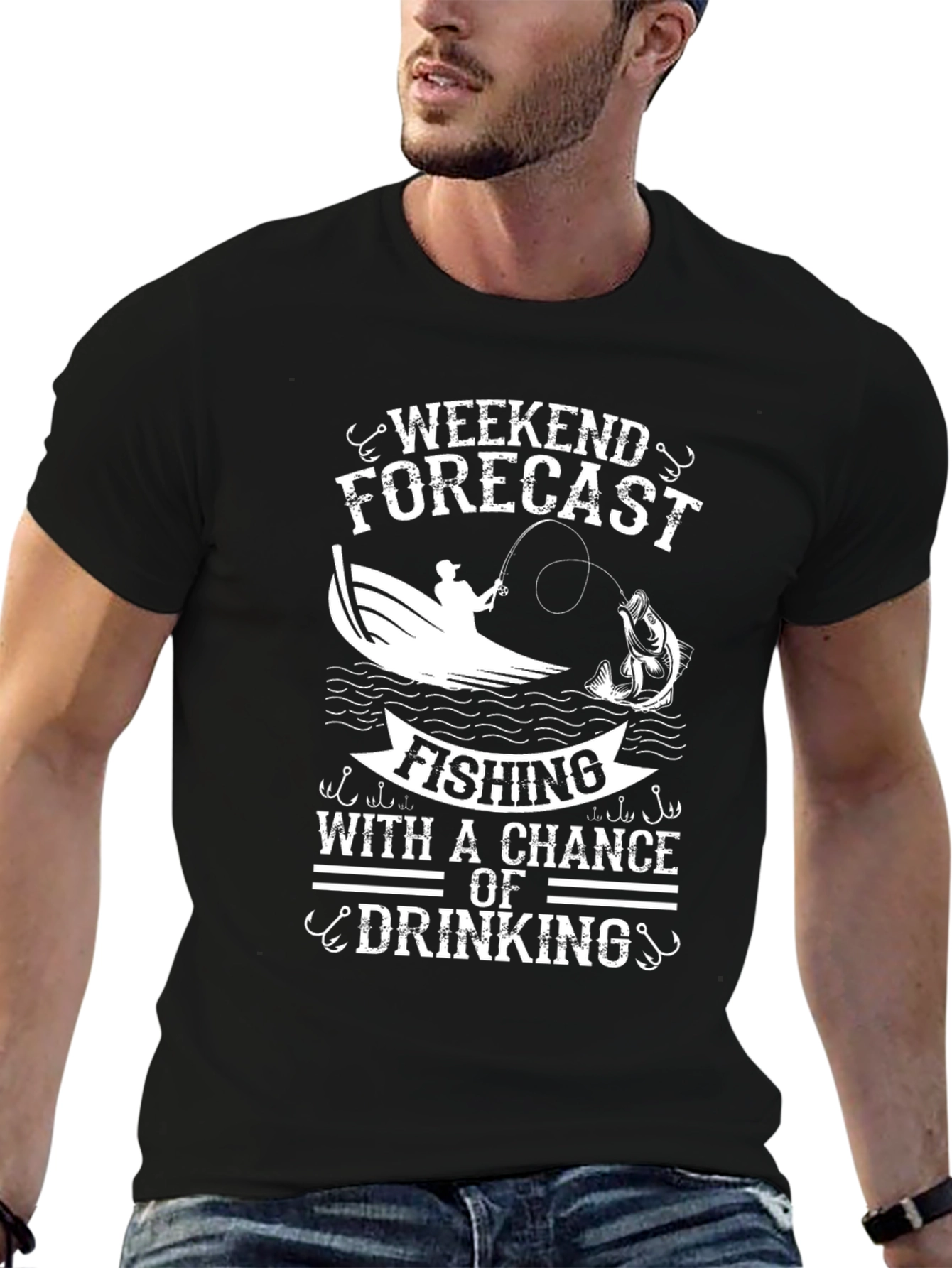 Fishing & Drinking Weekend T-Shirt