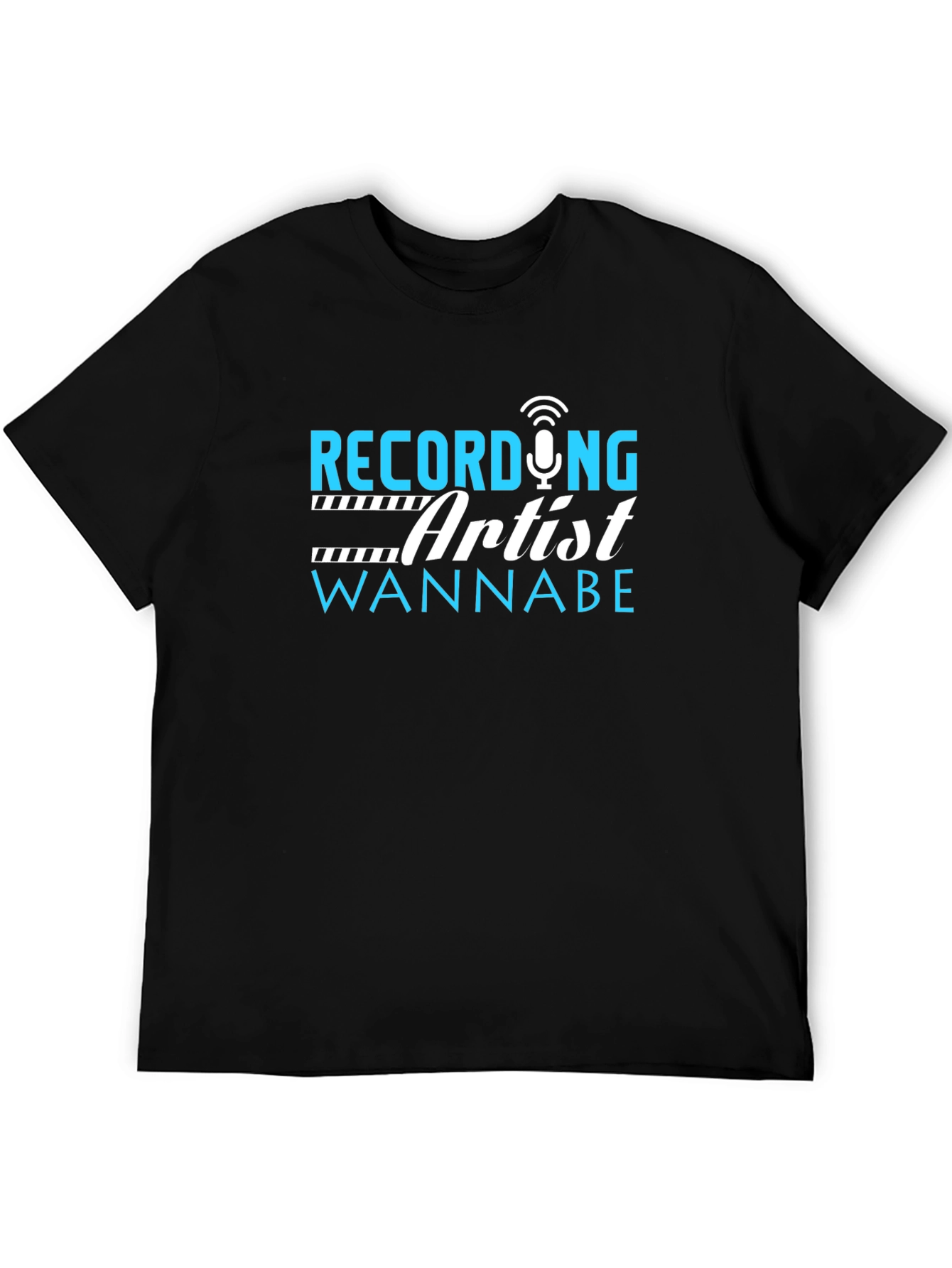 Recording Artist Wannabe Black T-Shirt