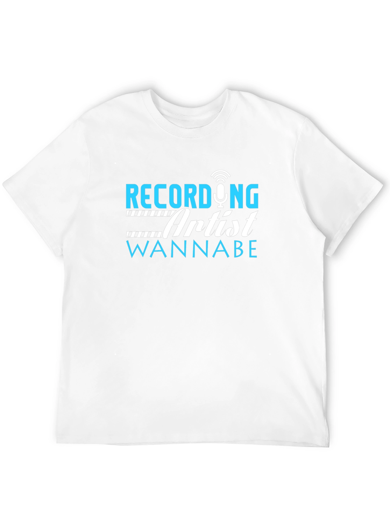 Recording Artist Wannabe Black T-Shirt