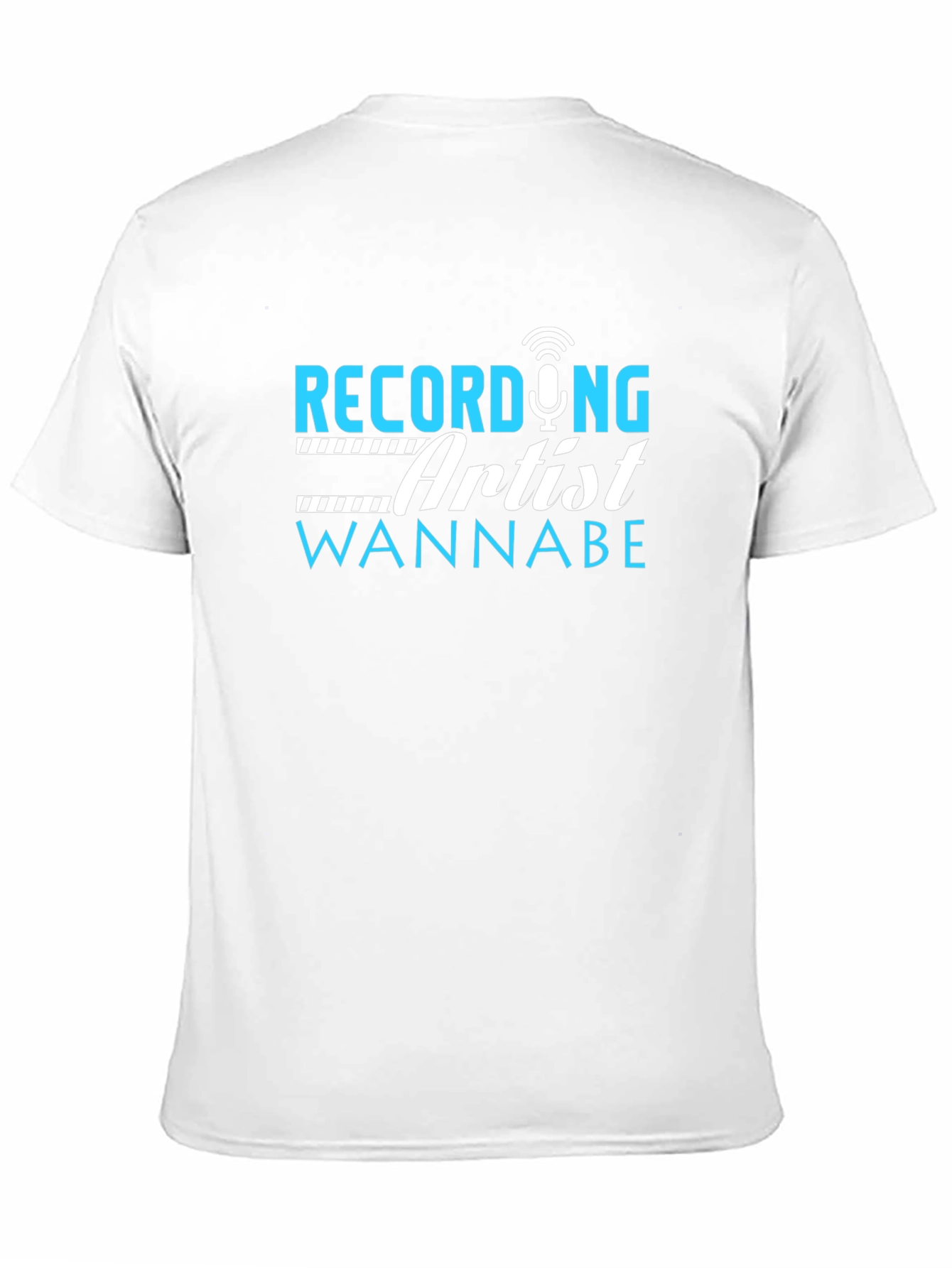 Recording Artist Wannabe Black T-Shirt