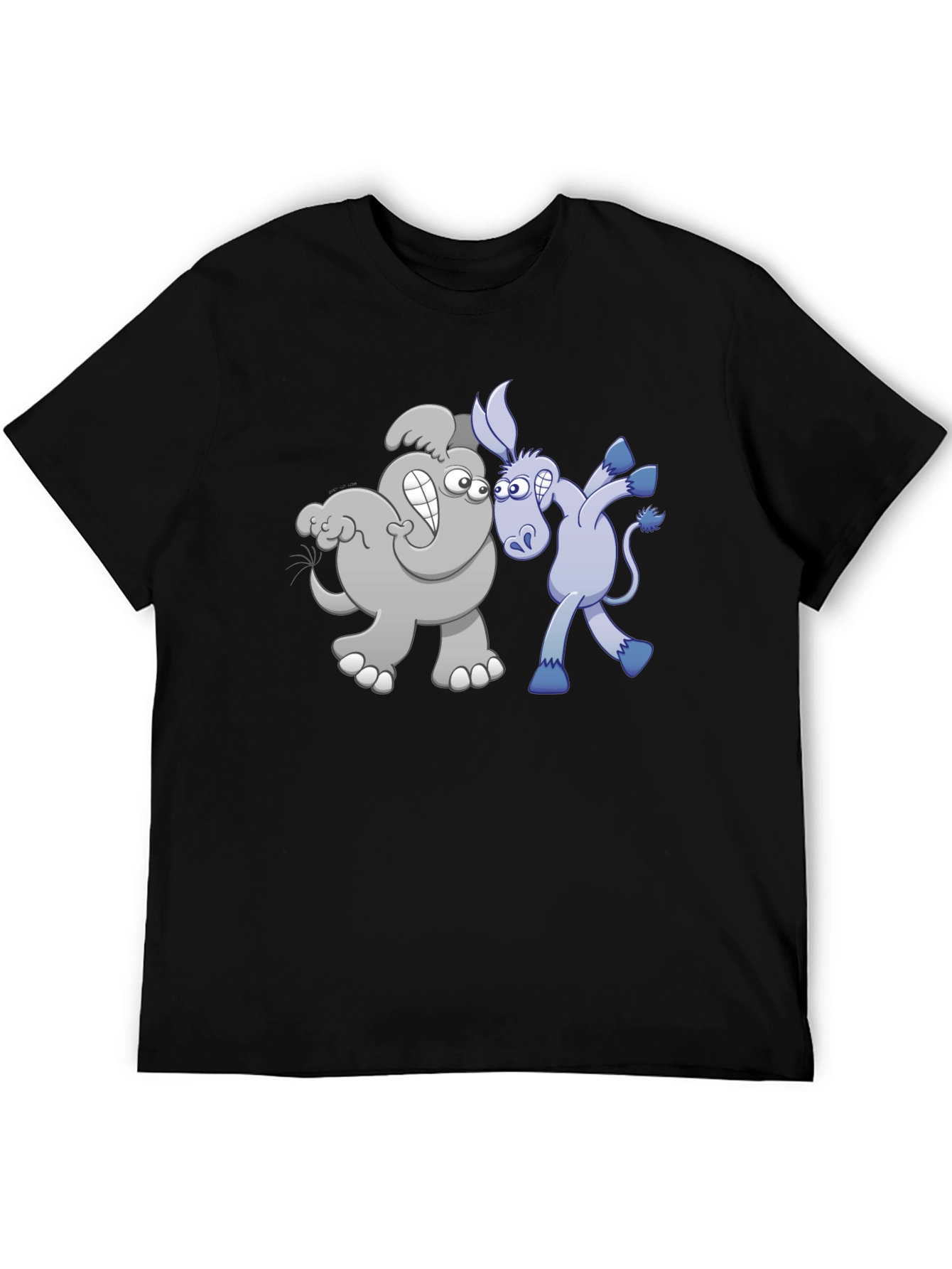 Political Cartoon Graphic Tee