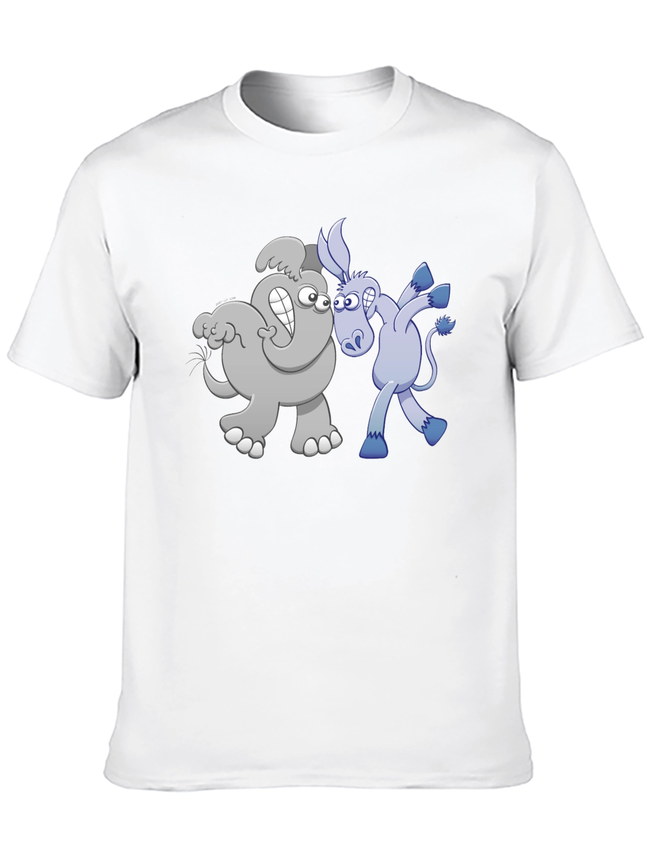 Political Cartoon Graphic Tee