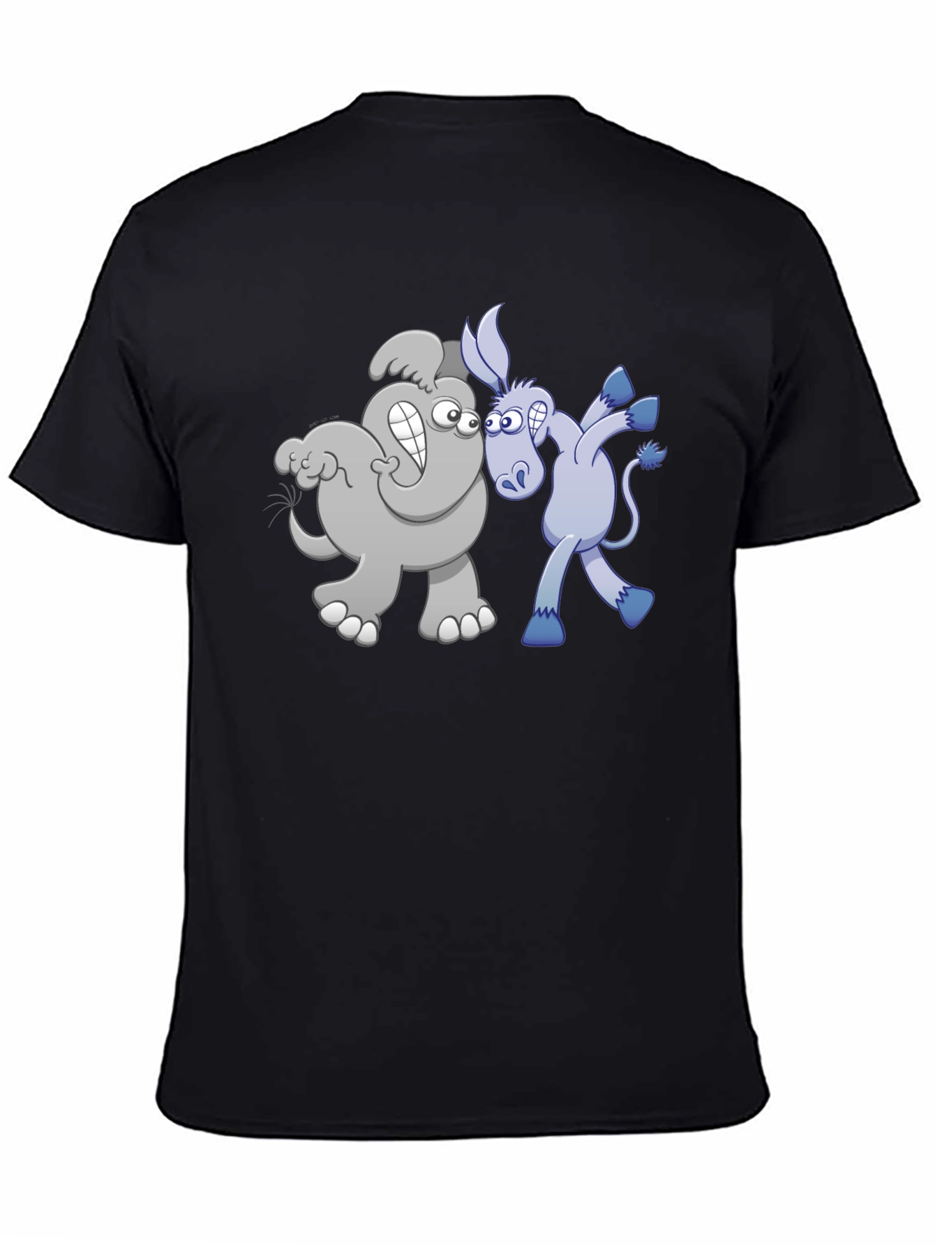 Political Cartoon Graphic Tee