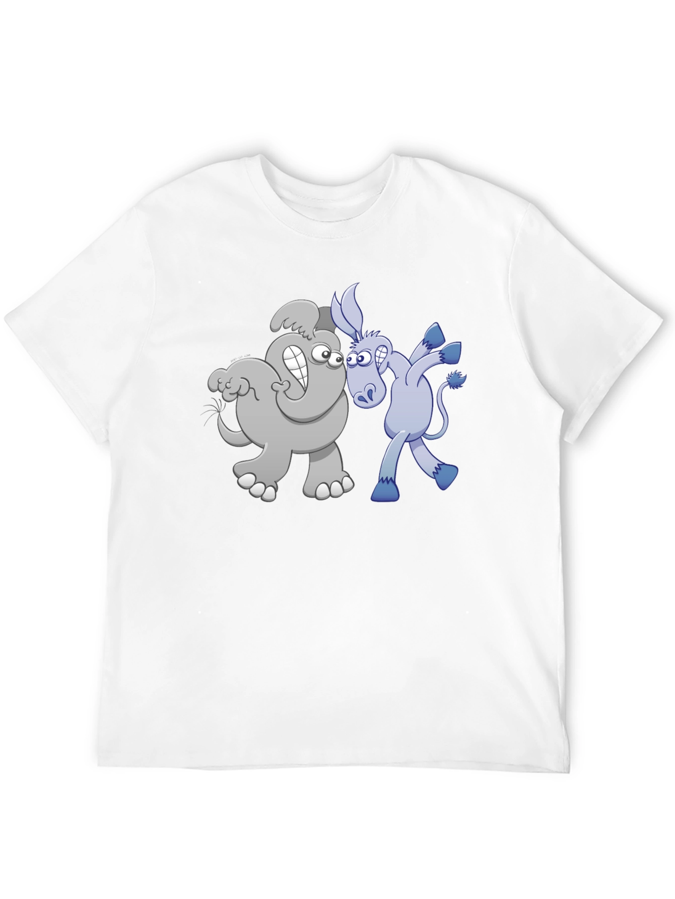 Political Cartoon Graphic Tee