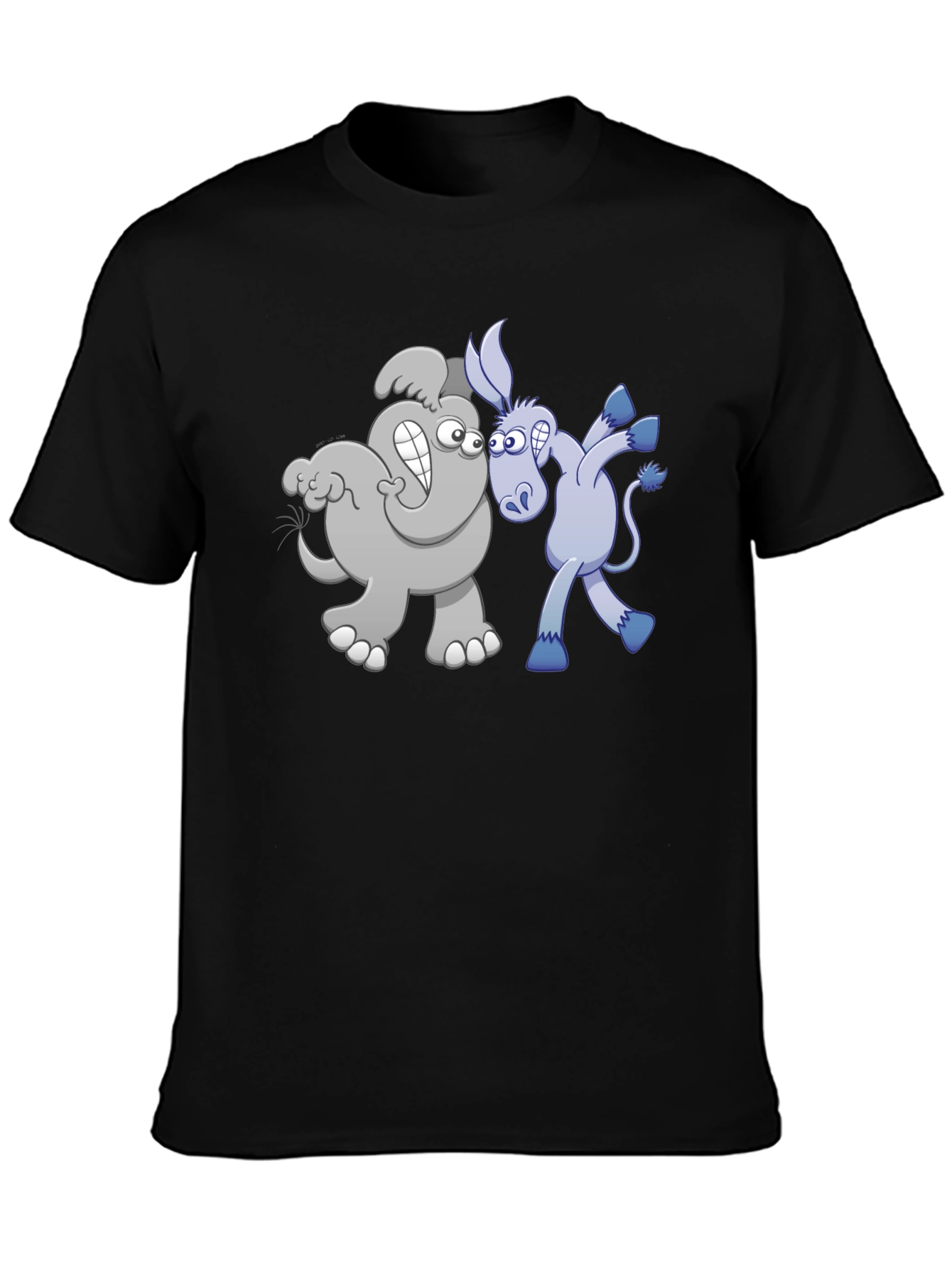 Political Cartoon Graphic Tee