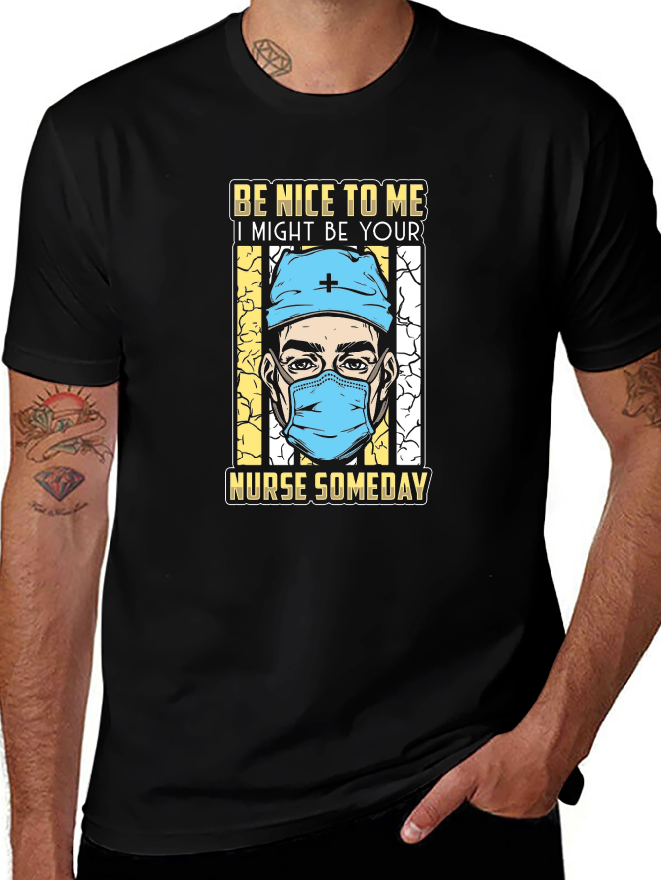 Be Nice To Me Nurse T-Shirt