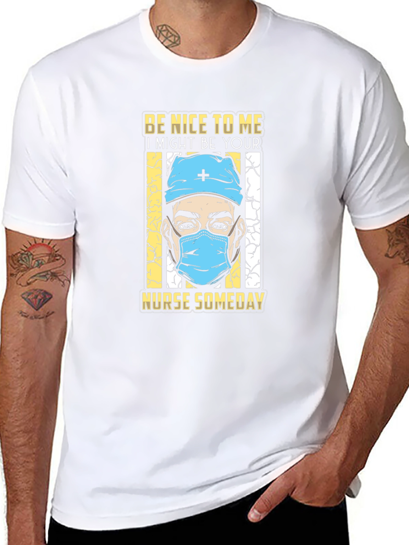 Be Nice To Me Nurse T-Shirt