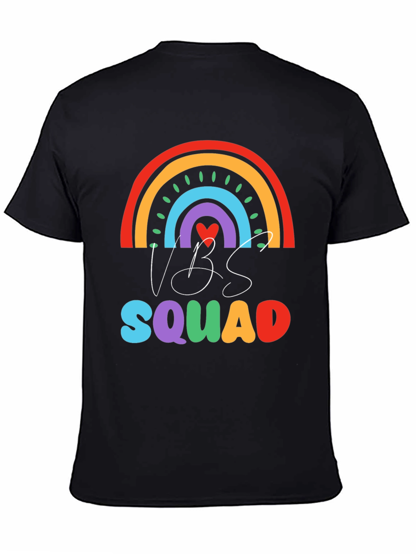 VBS Squad Rainbow Graphic T-Shirt