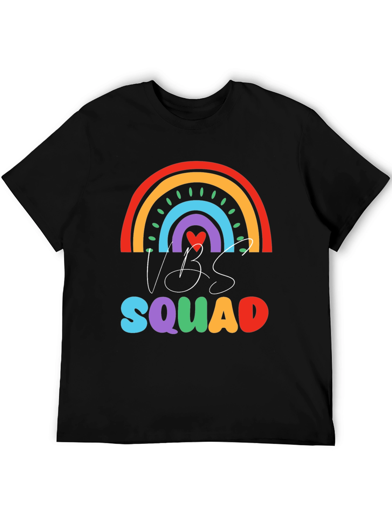 VBS Squad Rainbow Graphic T-Shirt