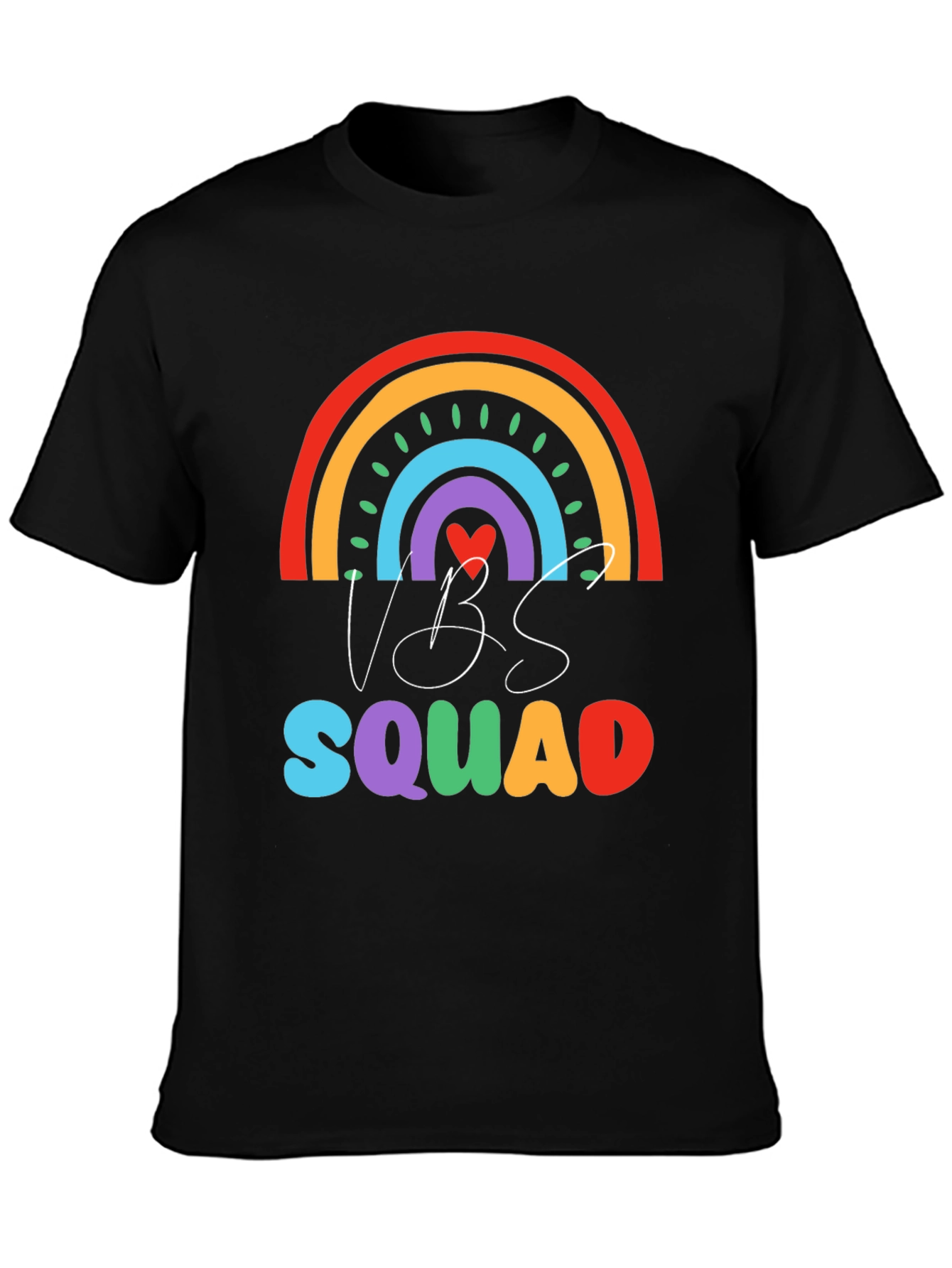 VBS Squad Rainbow Graphic T-Shirt