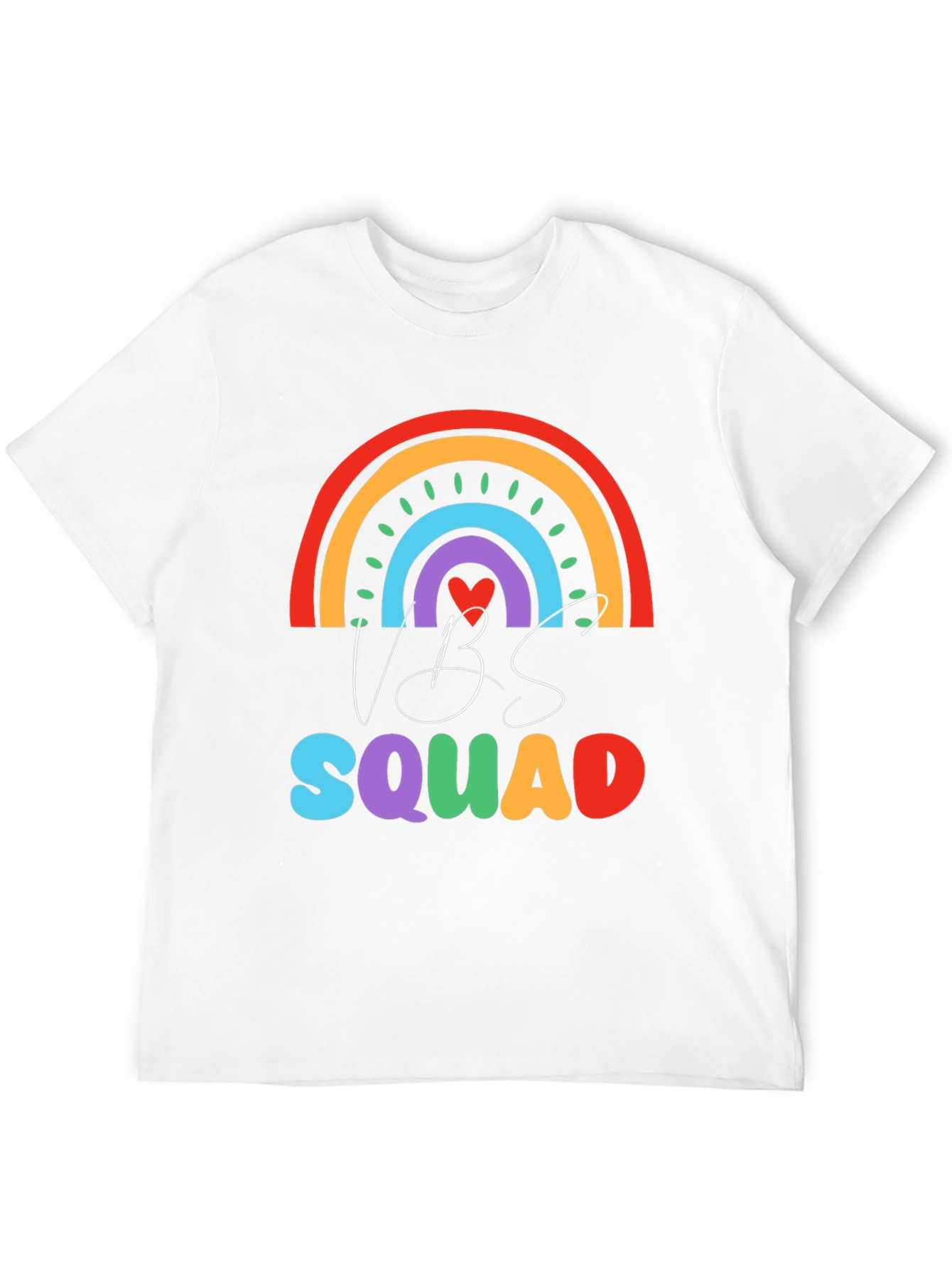 VBS Squad Rainbow Graphic T-Shirt