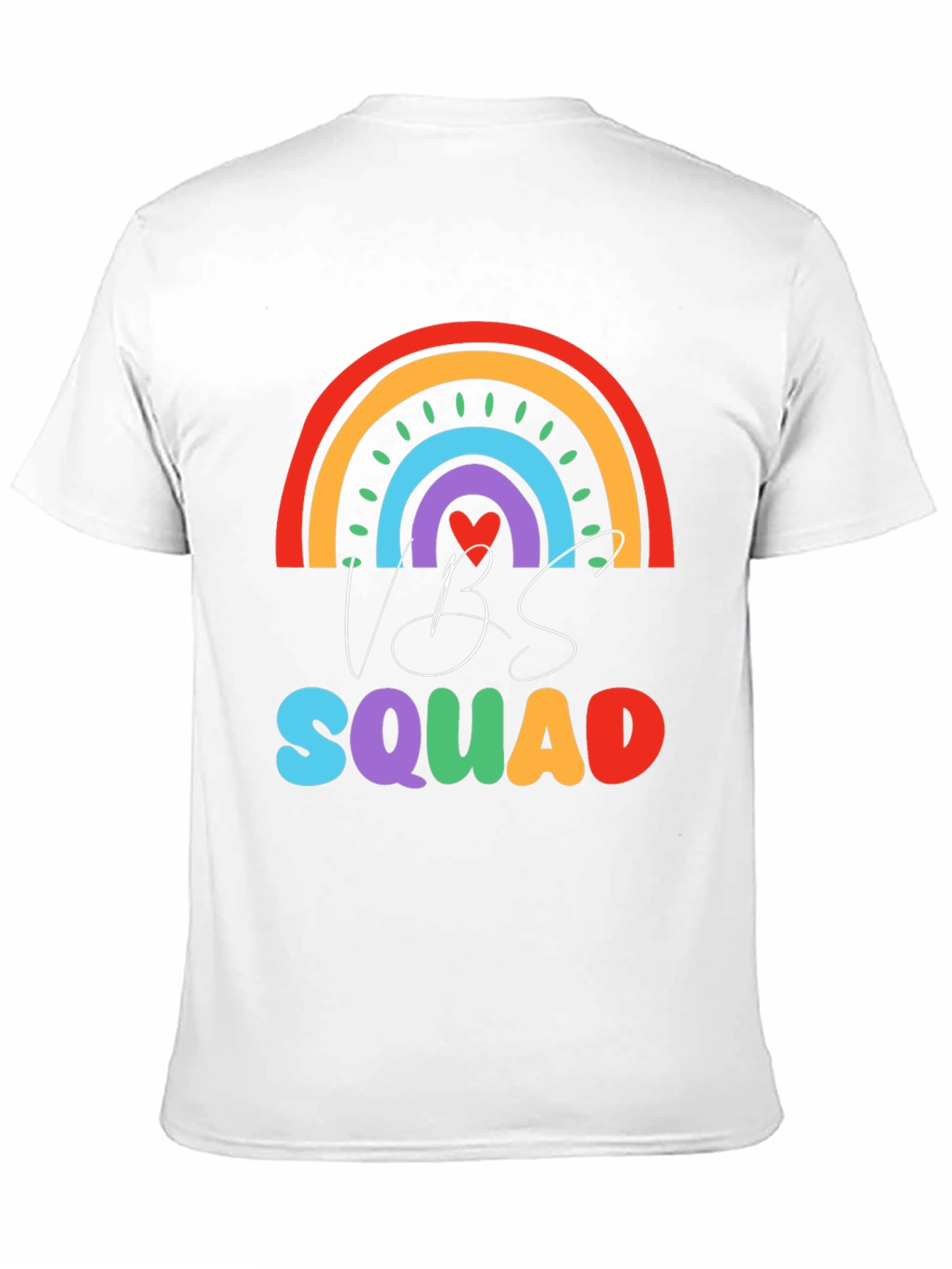 VBS Squad Rainbow Graphic T-Shirt