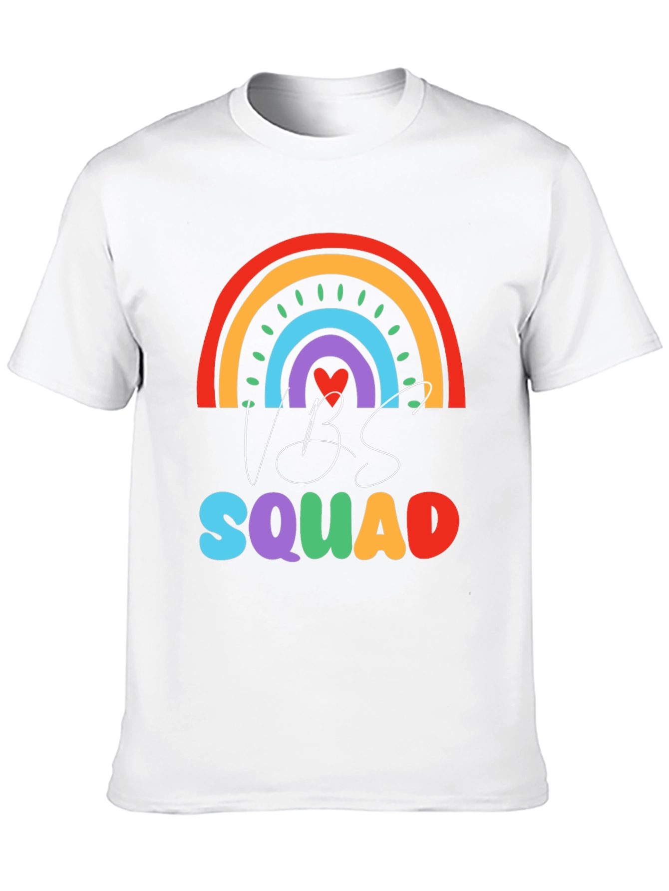 VBS Squad Rainbow Graphic T-Shirt