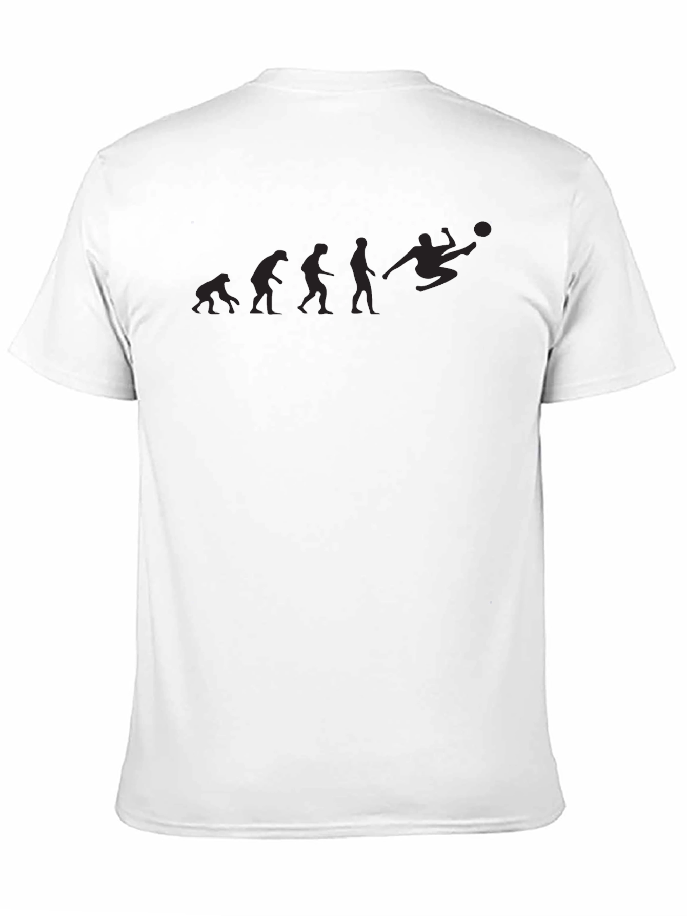 Evolution of Soccer Black T-Shirt